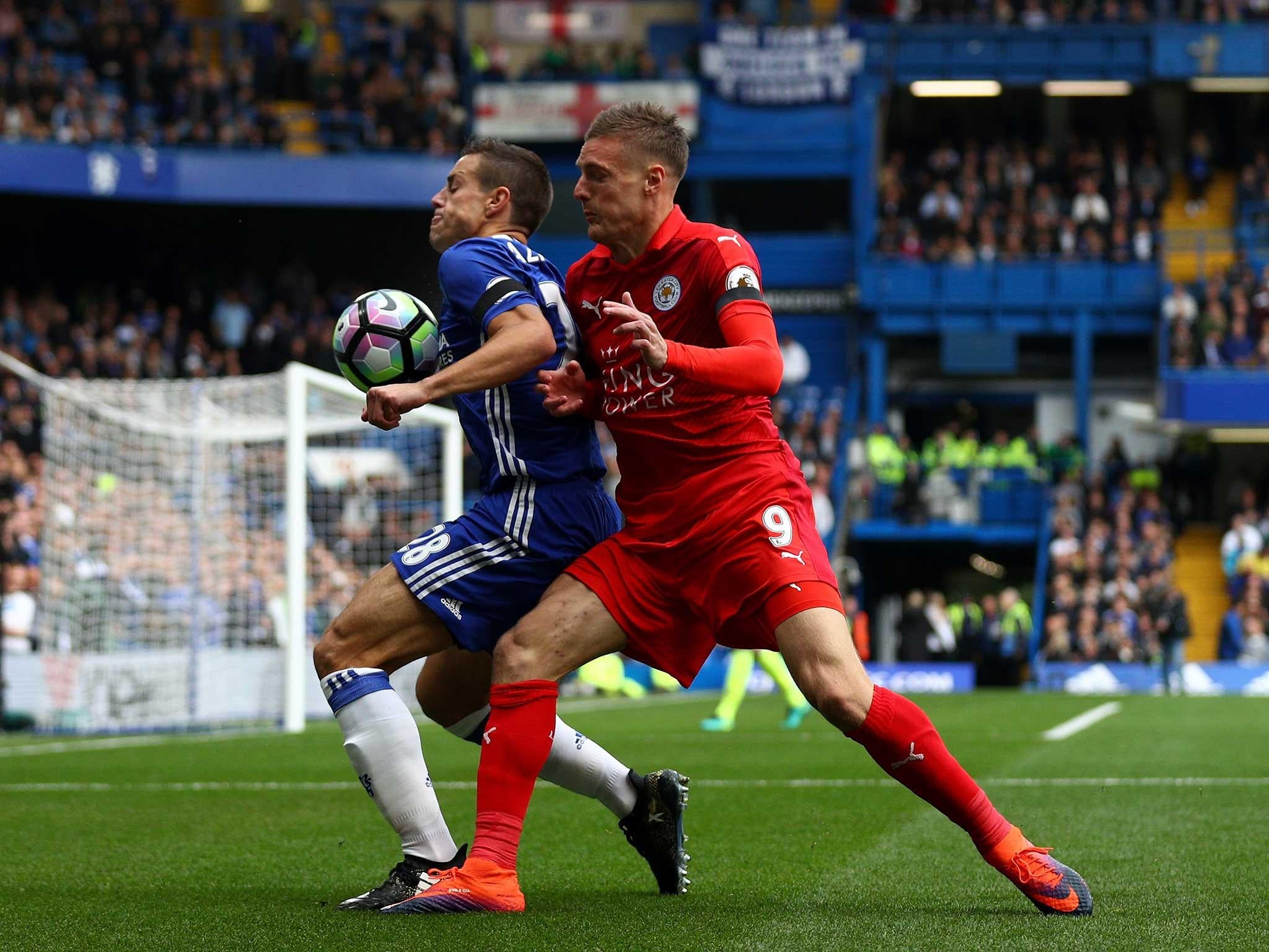 
Jamie Vardy has struggled for form this season 