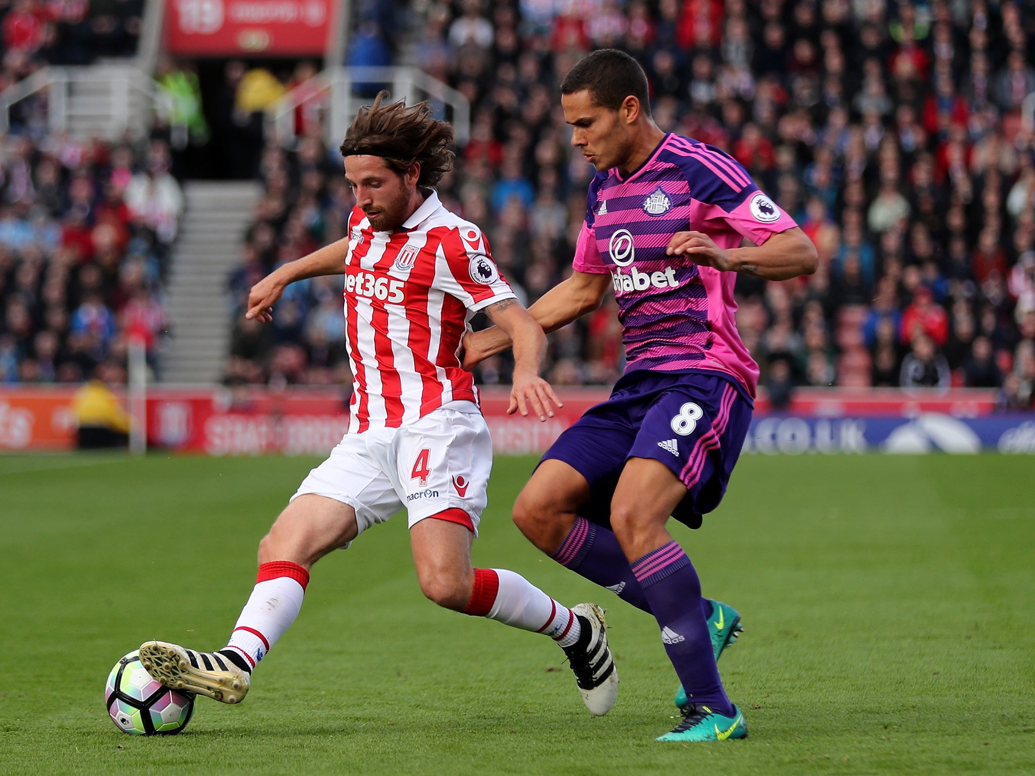 &#13;
Joe Allen has won more points for Stoke tha Ibrahimovic has for United &#13;