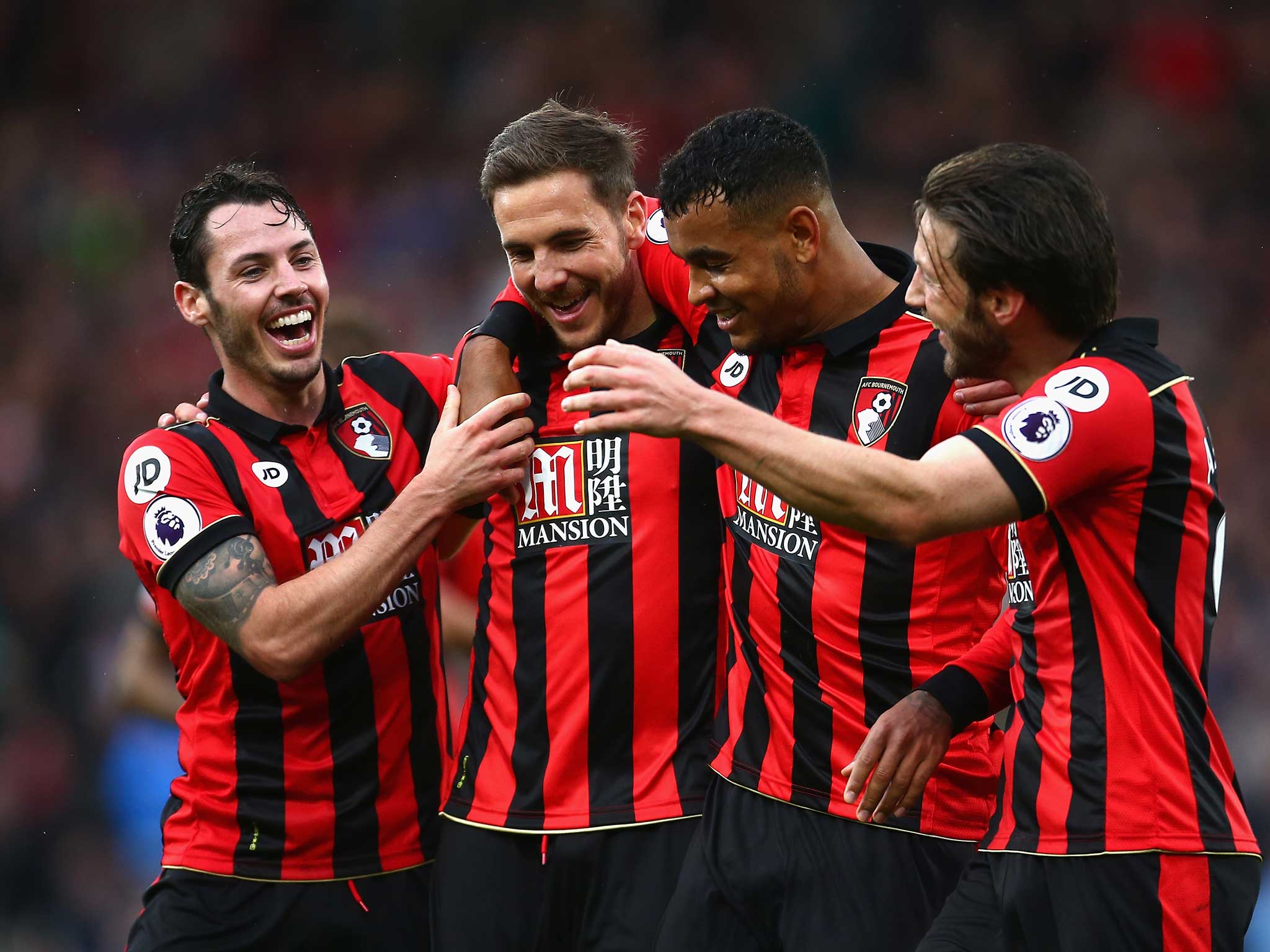 Dan Gosling capped off a landmark day foe Eddie Howe's men