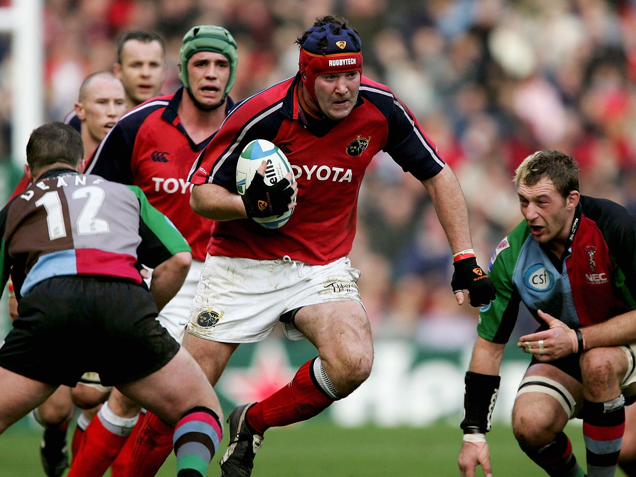 Foley was named Munster captain in 2005