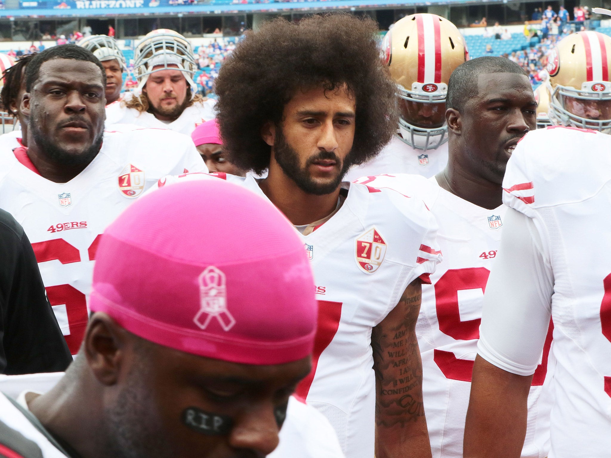 Kaepernick is looking for a new club