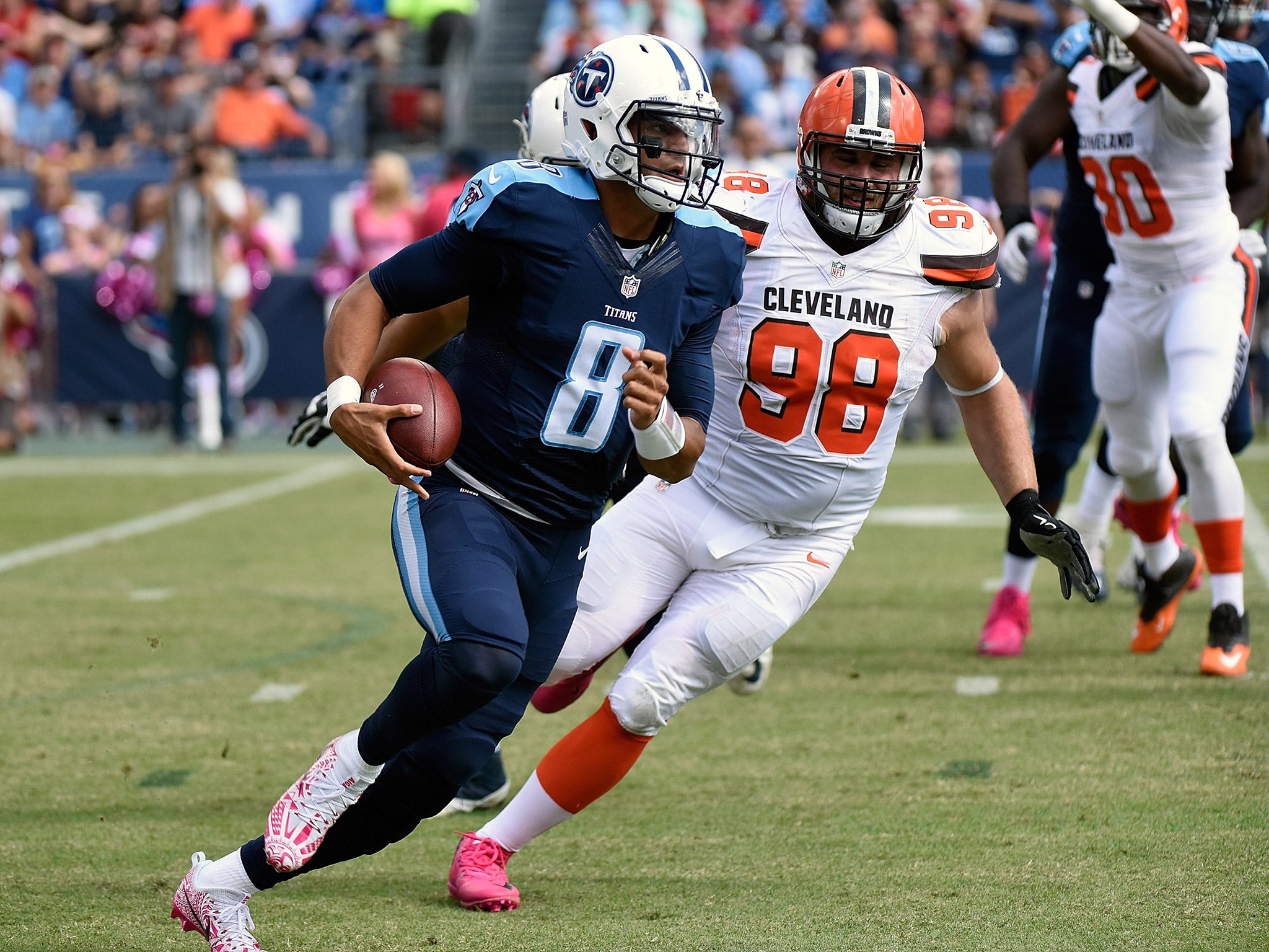 Marcus Mariota will need to do something special for the Titans to progress