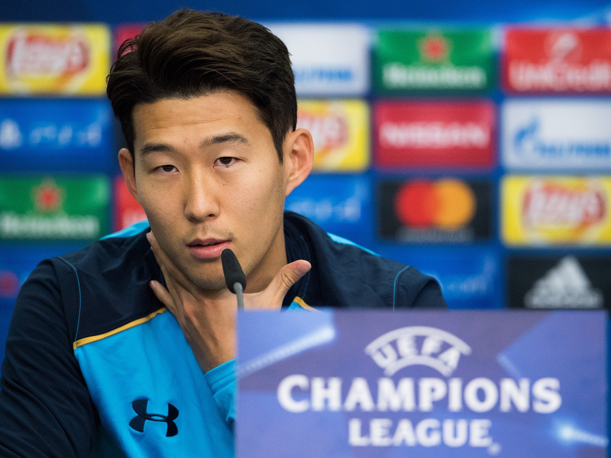 Son has been in scintillating form for Tottenham this season