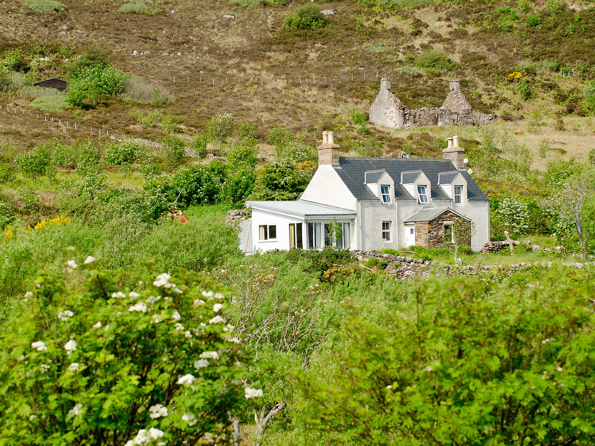 Rosslyn, currently the permanently-occupied house on Tanera Mor.