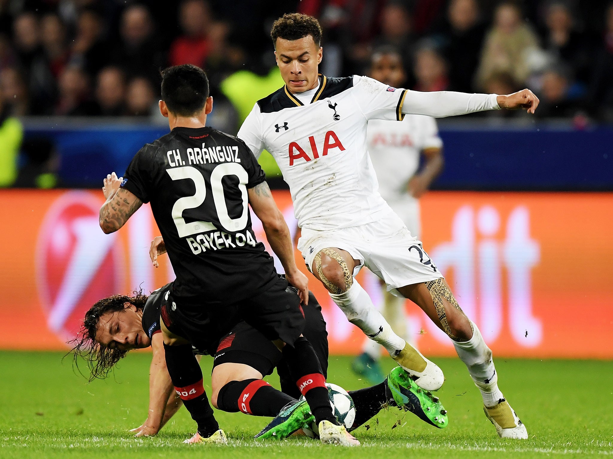 Alli and his Tottenham team-mates have their Group E future in their hands