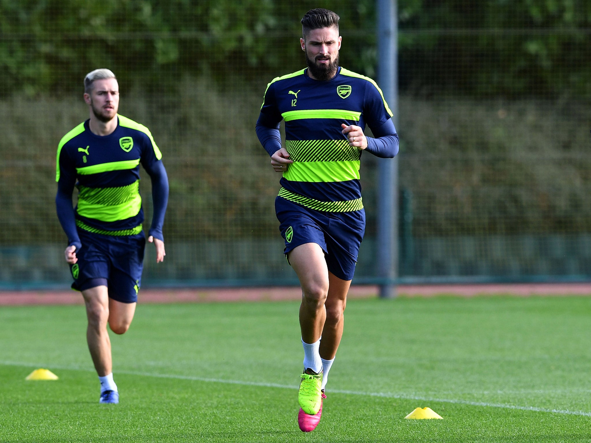 Olivier Giroud has not started a game for Arsenal this season but Arsene Wenger says he remains in his plans