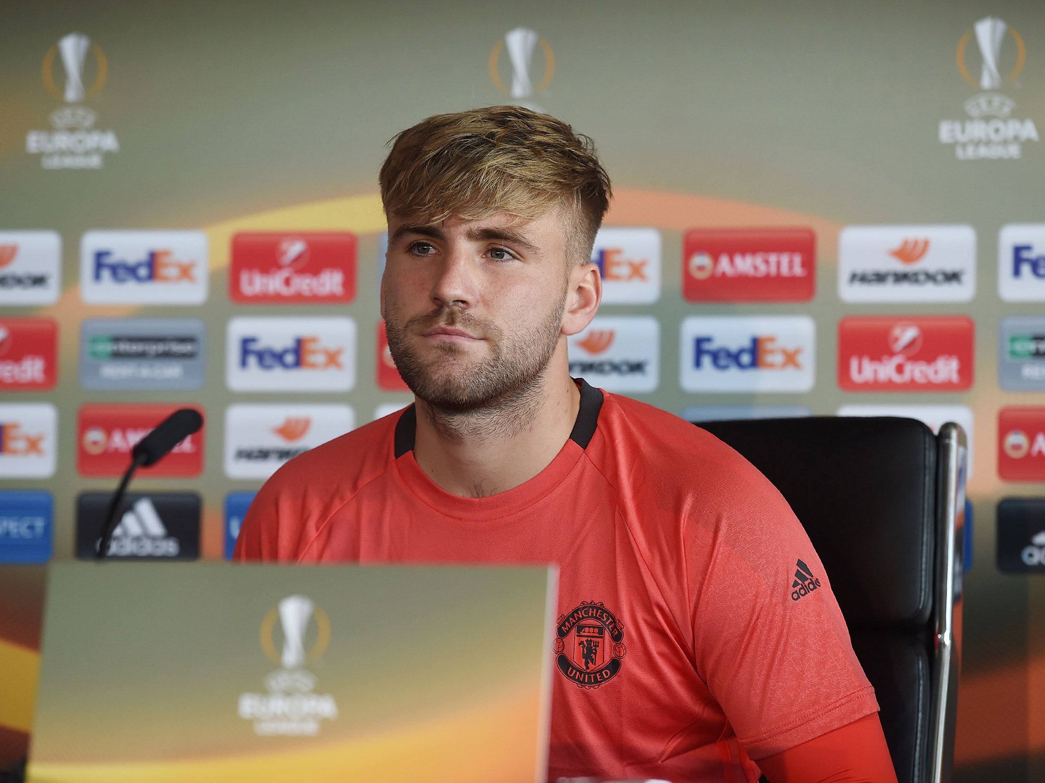 Luke Shaw will start for United against Fenerbahce