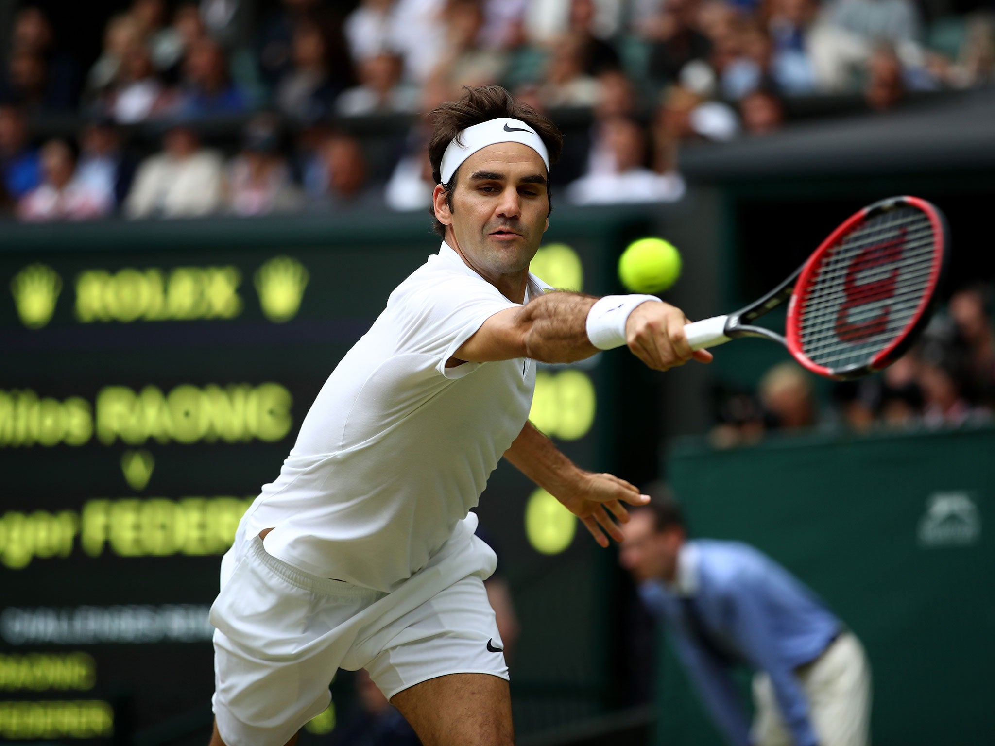 &#13;
Roger Federer has no plans for retirement just yet &#13;