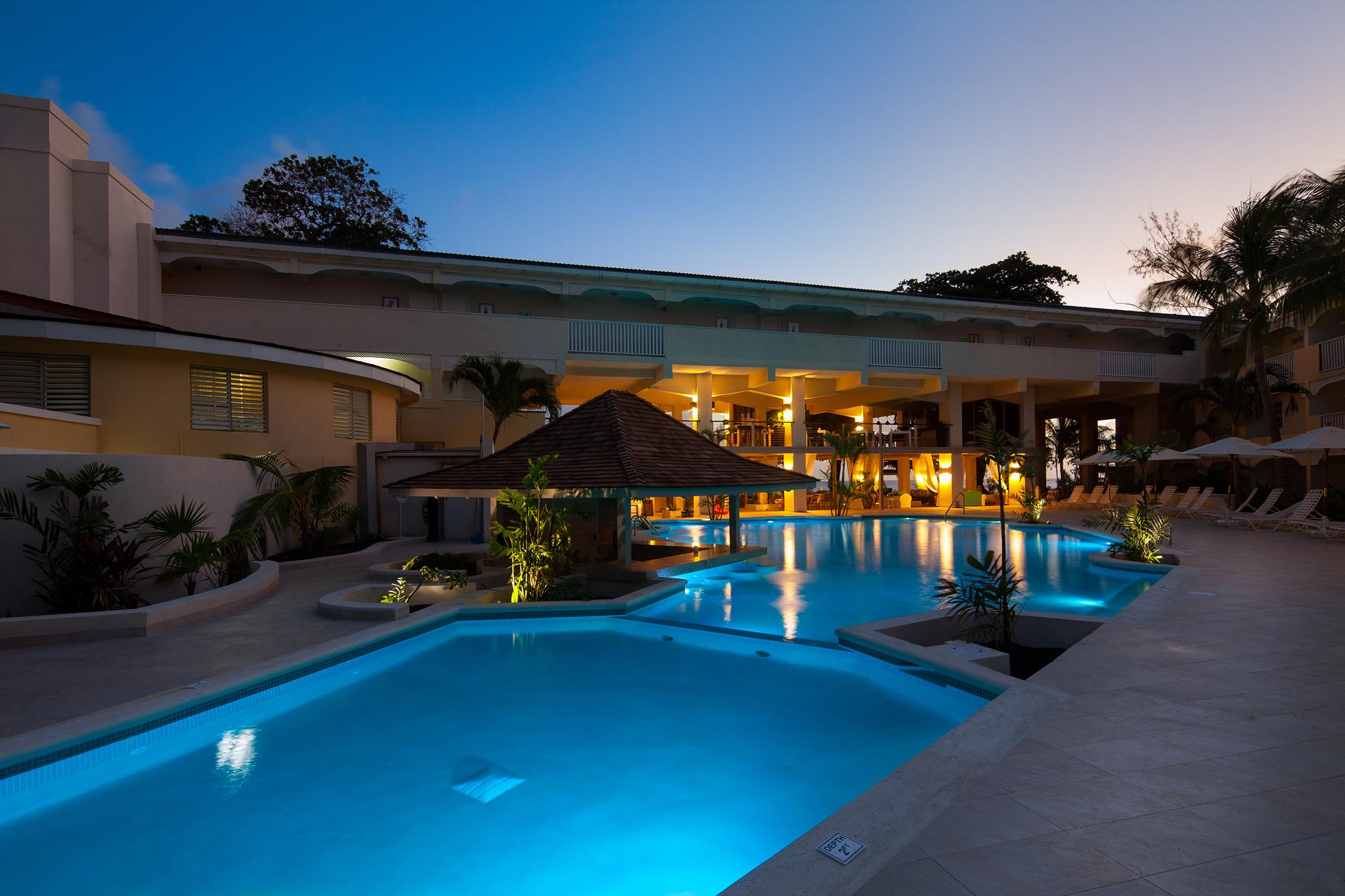 &#13;
If you don’t feel like hitting the beach, there’s always the more private pool to take a dip in&#13;