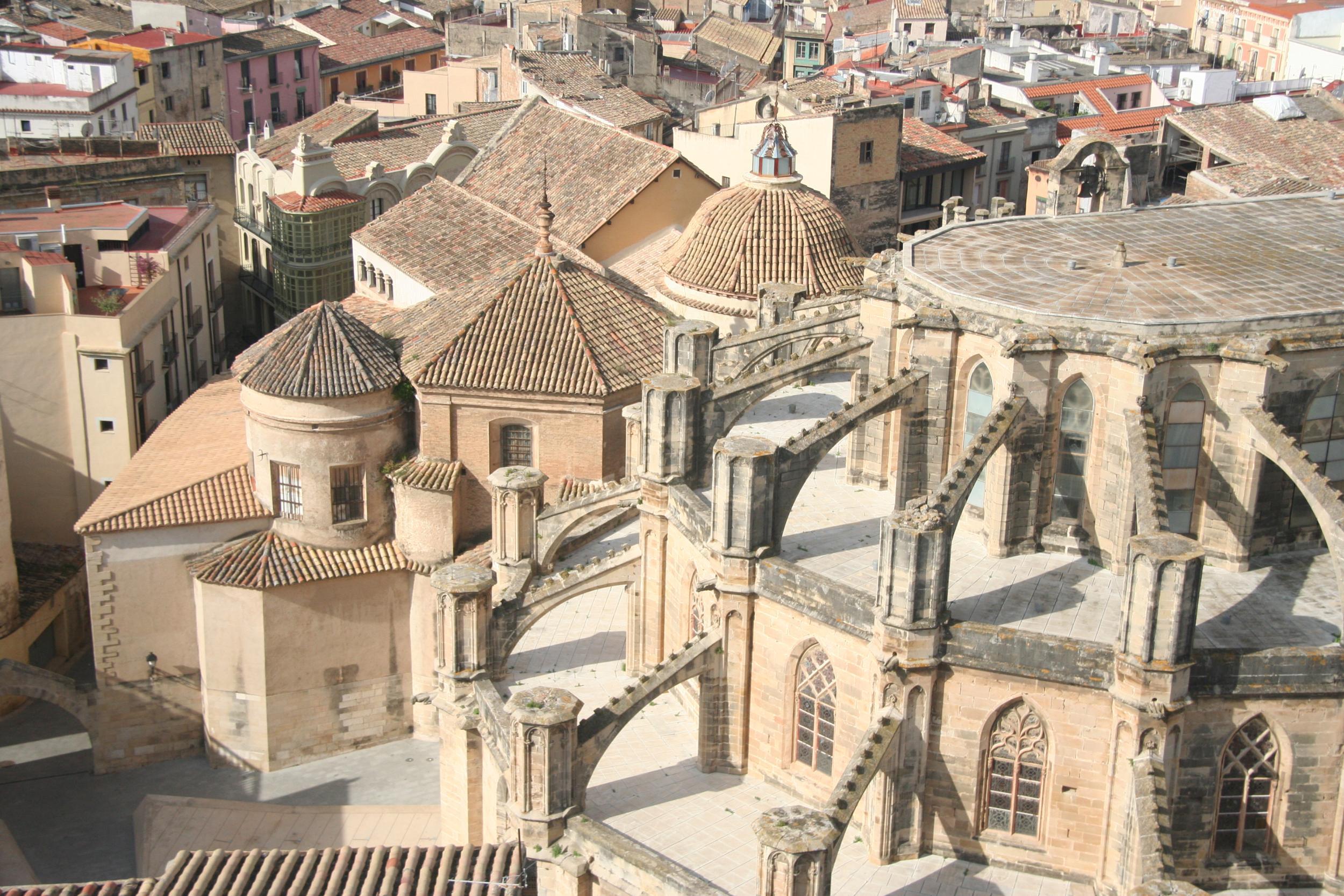 The rooftops of Tortosa