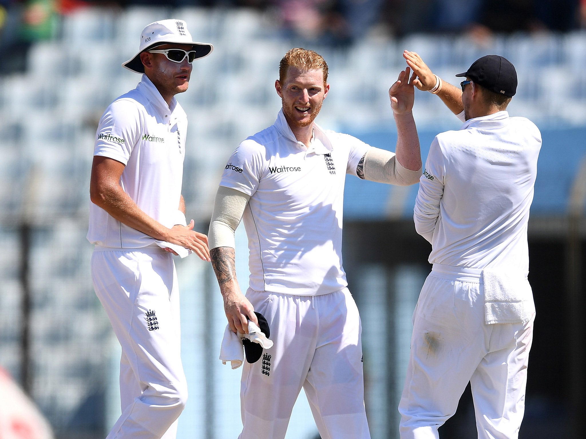 Stokes claimed four wickets for just 10 runs in a 10-over spell