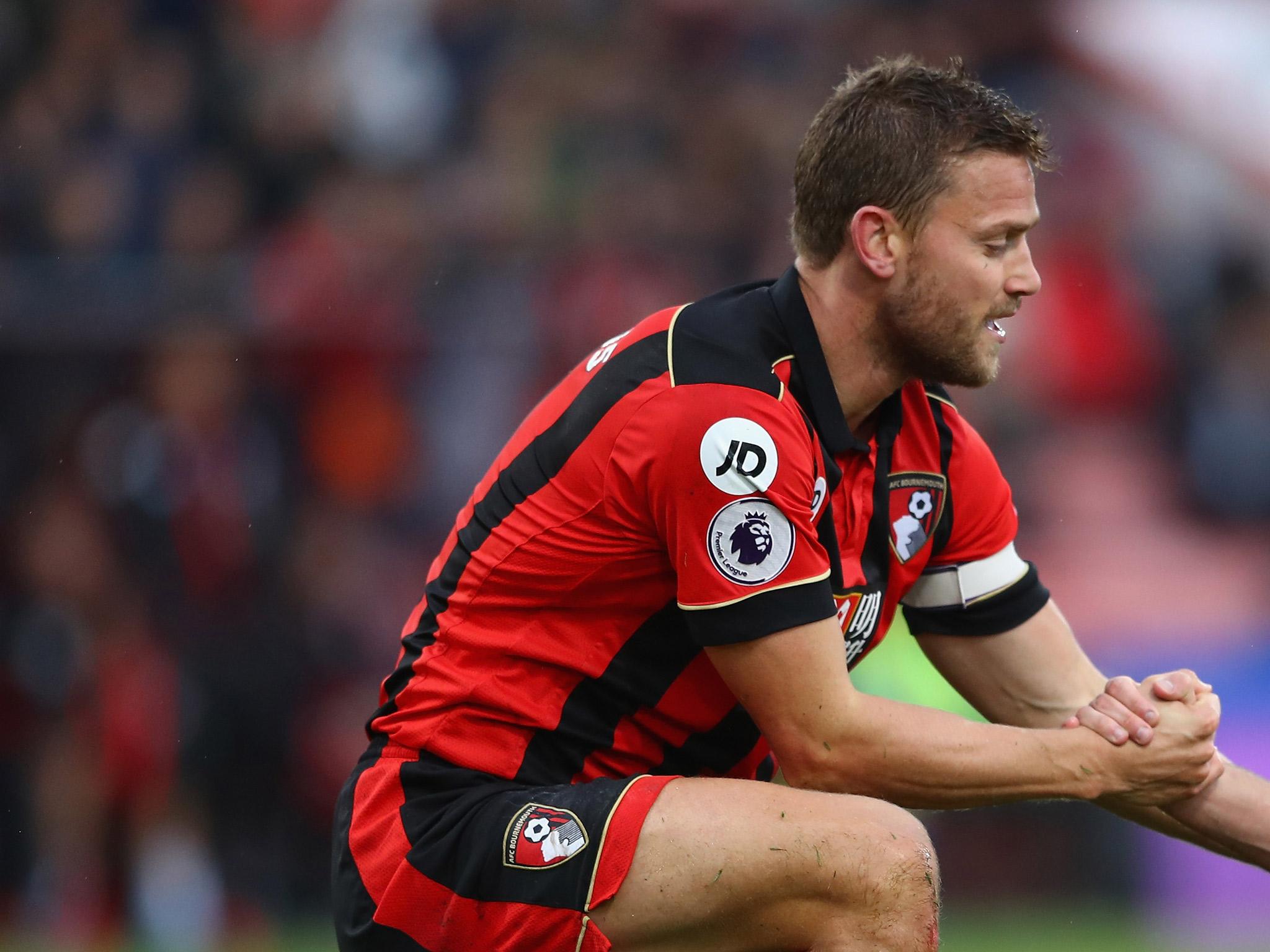 Nearly fluffed his lines when in front of his own goal in the first half, but otherwise led his team by example.