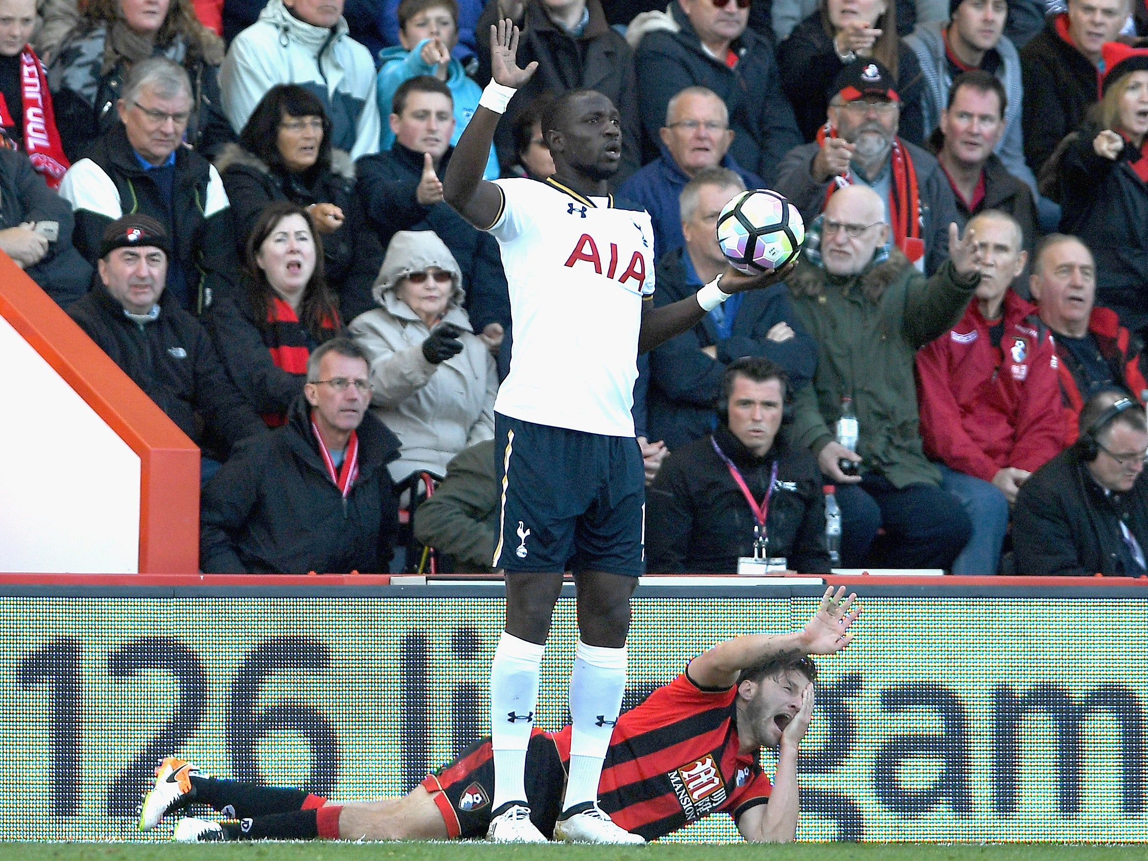 Sissoko could be out for three games