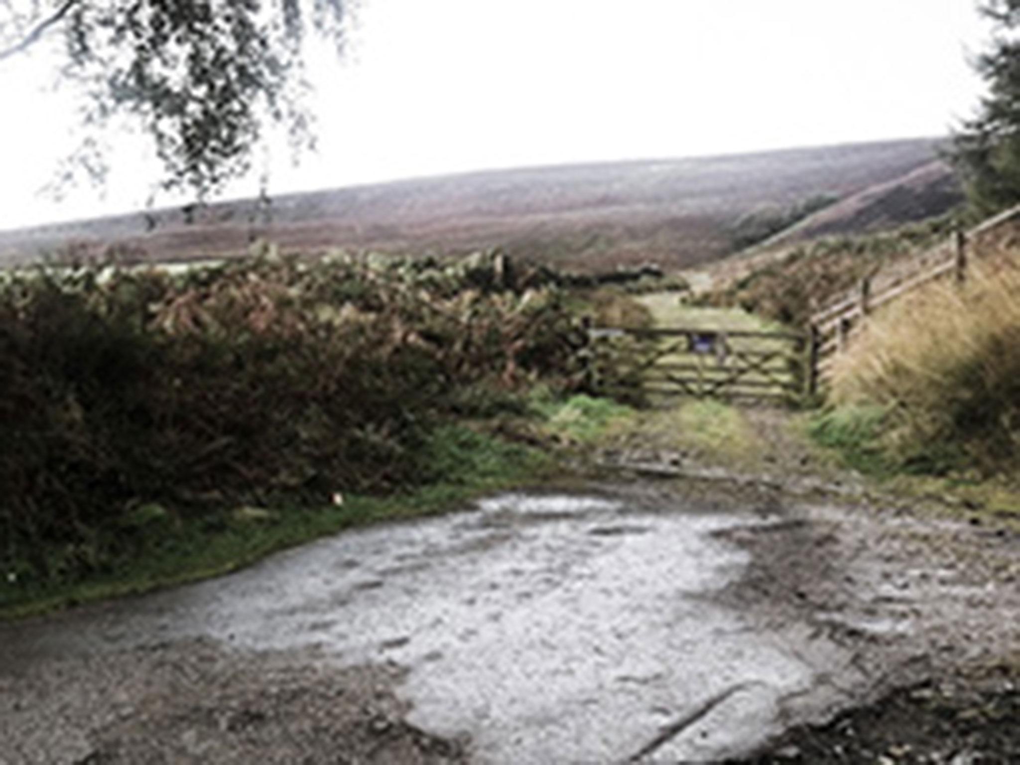 Photo of Tintwistle layby provided by Derbyshire police