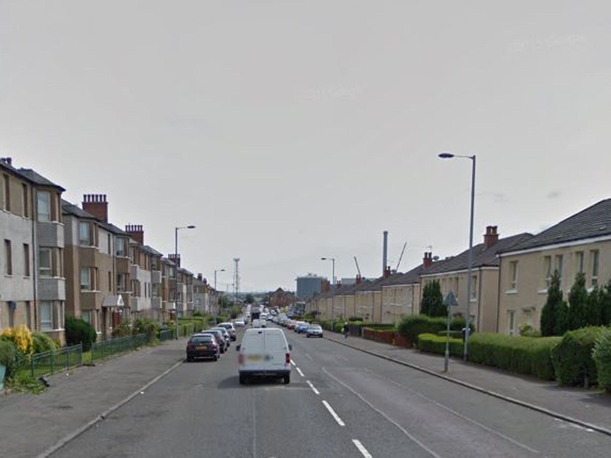 The incident took place at a property on Calder street in the Govanhill area of Glasgow