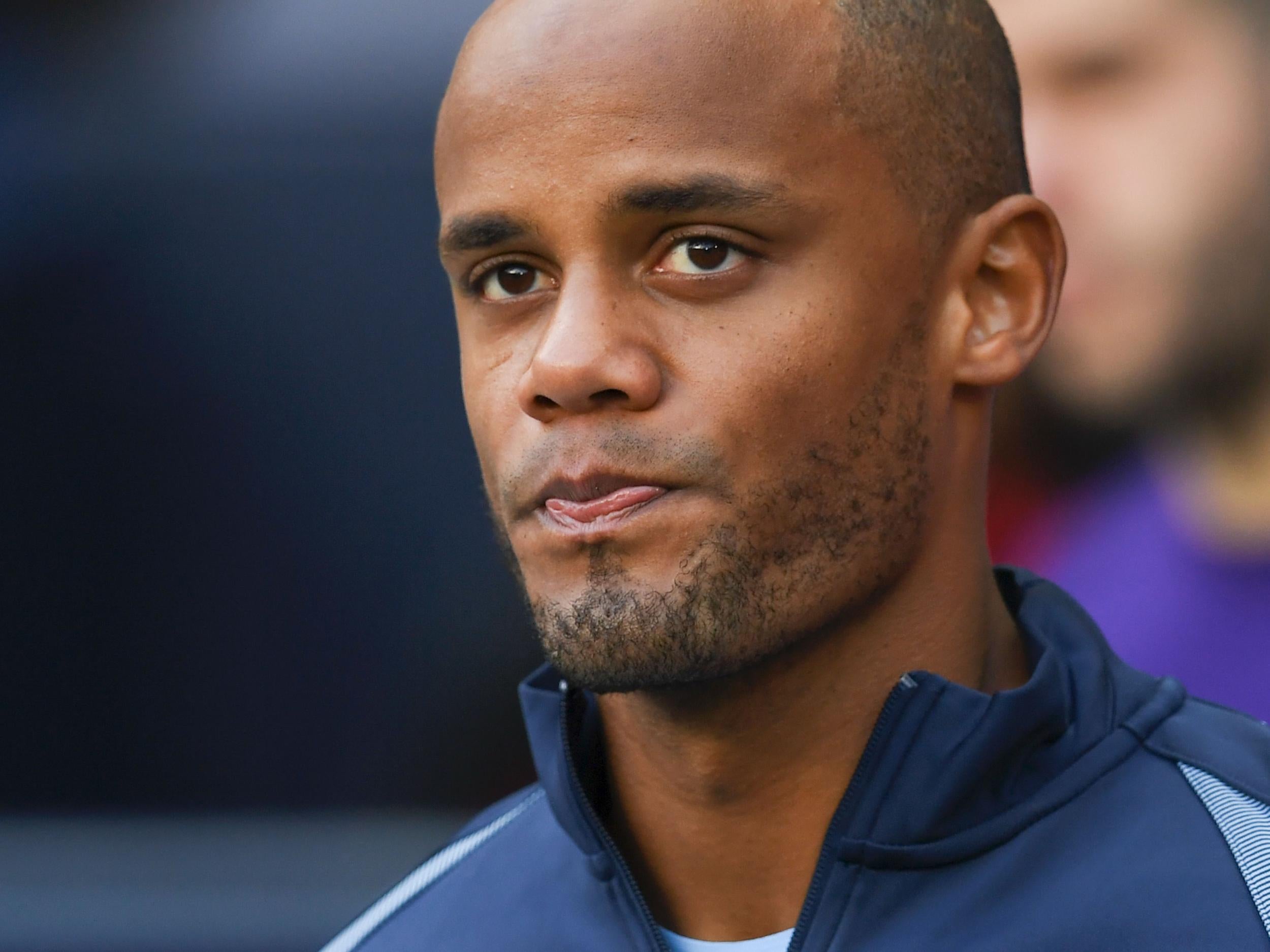 Kompany made his first Premier League start of the season against Southampton