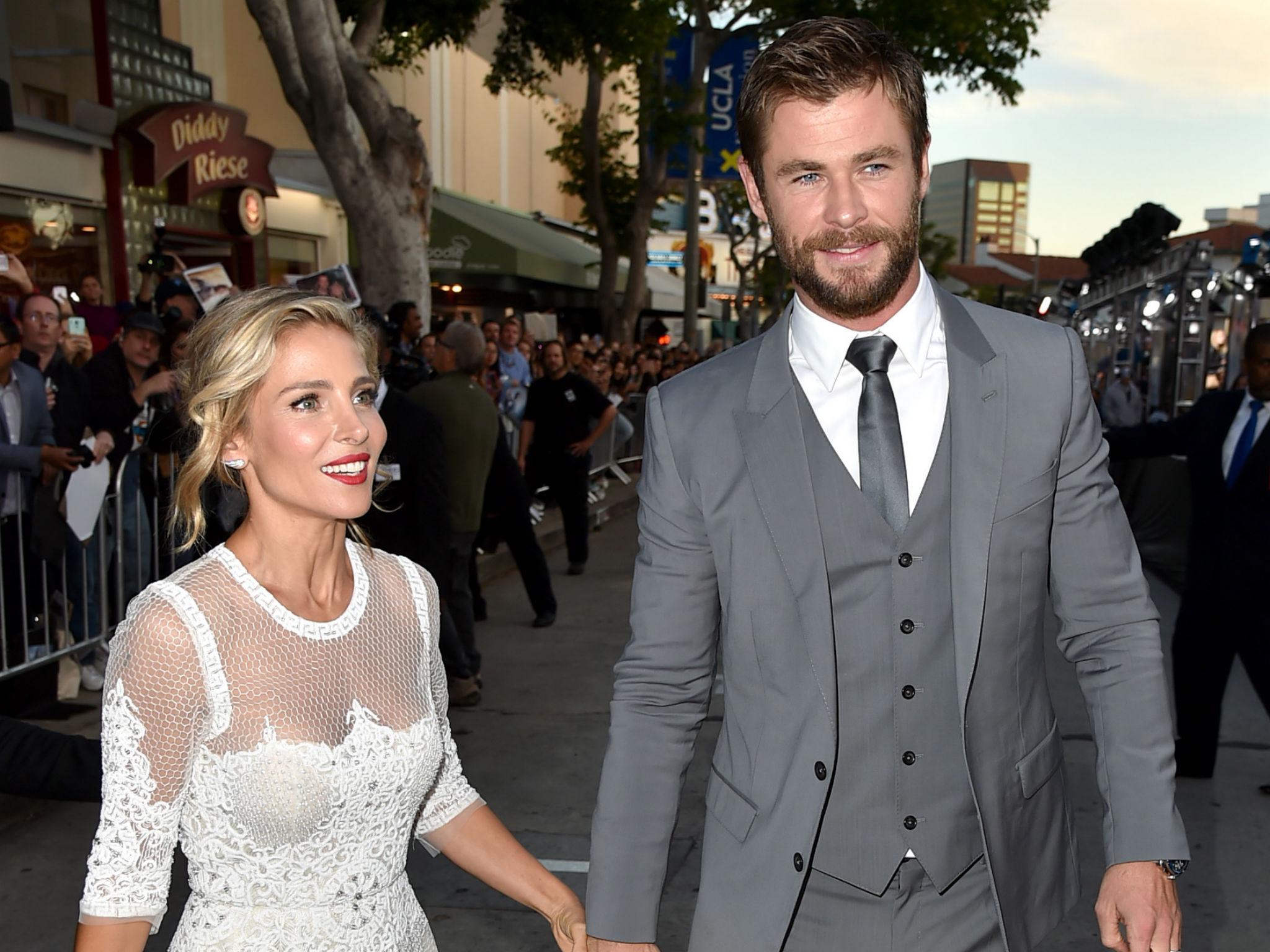 Elsa Pataky and Chris Hemsworth