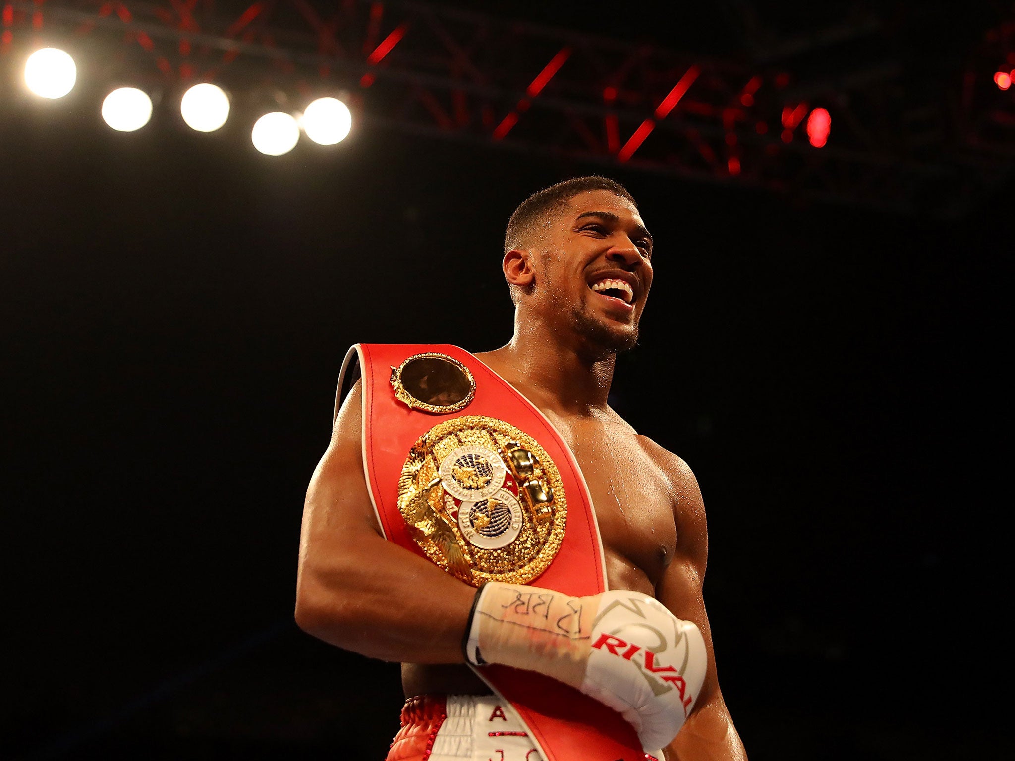 Anthony Joshua and Wladimir Klitschko have the chance to make millions