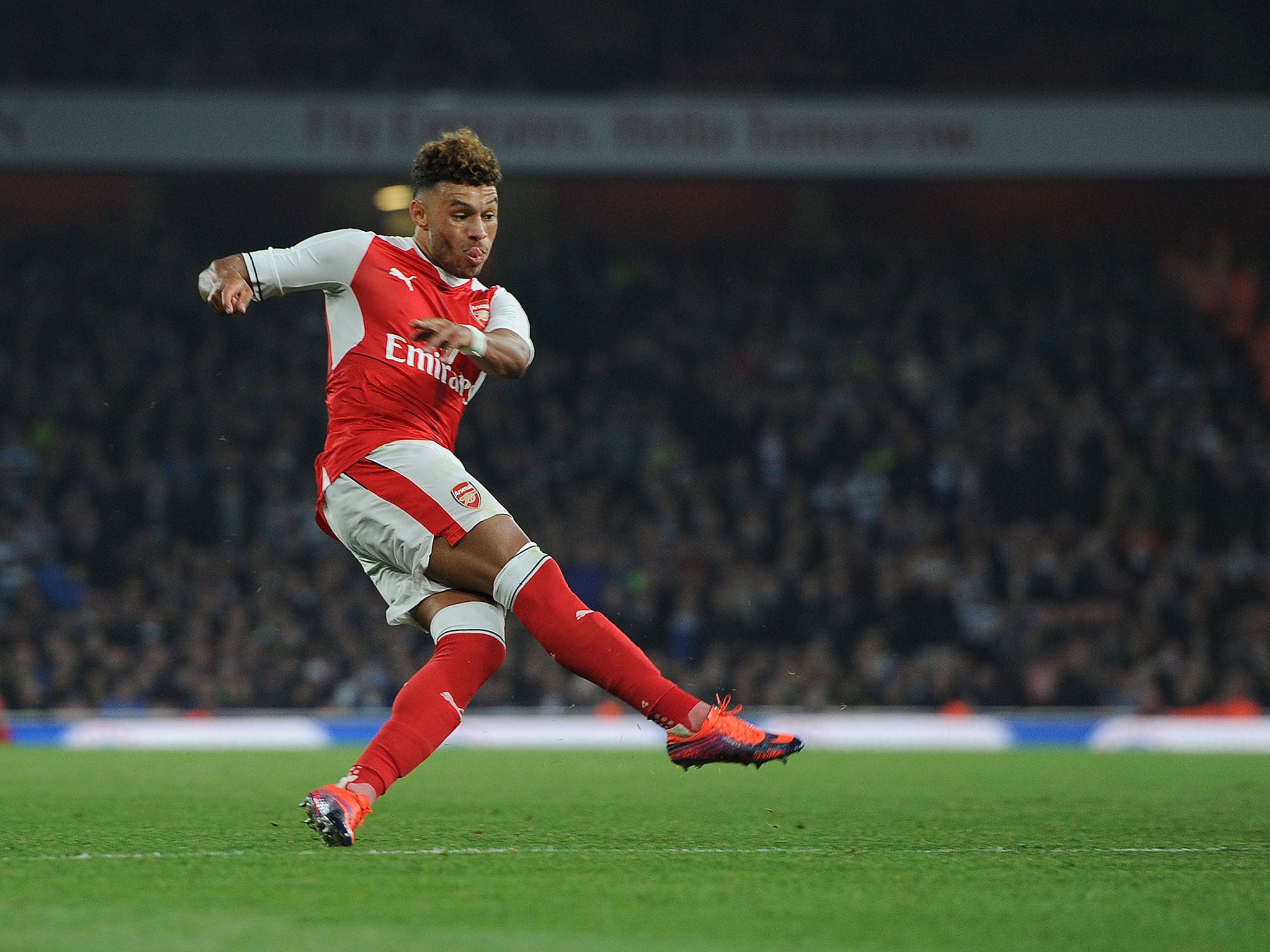 Alex Oxlade-Chamberlain excelled against Reading on Tuesday night