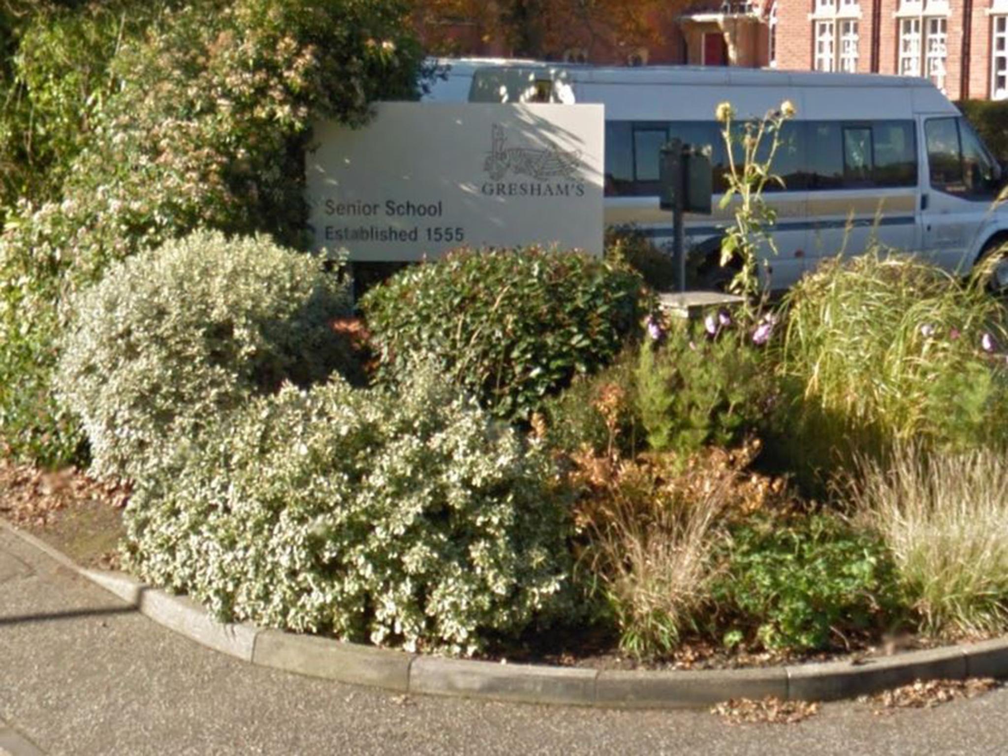 Rebecca Haley was found dead at Gresham's School in Norfolk