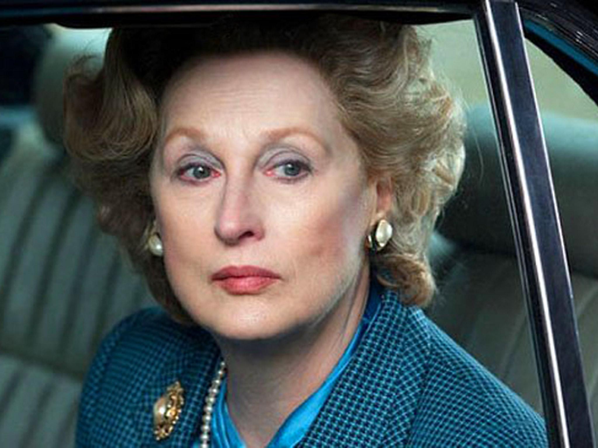 Meryl Streep as Margaret Thatcher in ‘The Iron Lady’