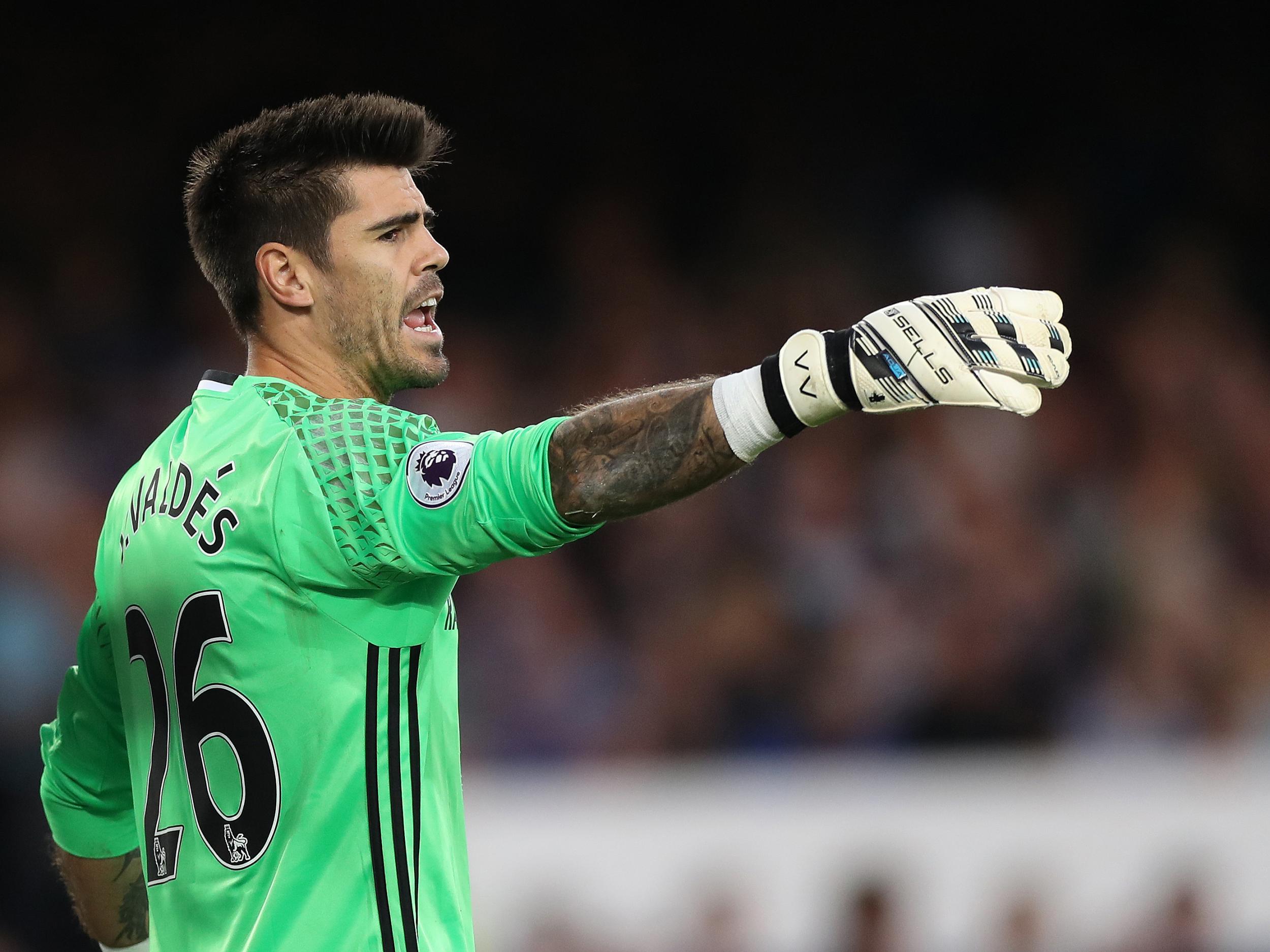 Valdes has played seven times for Middlesbrough this season