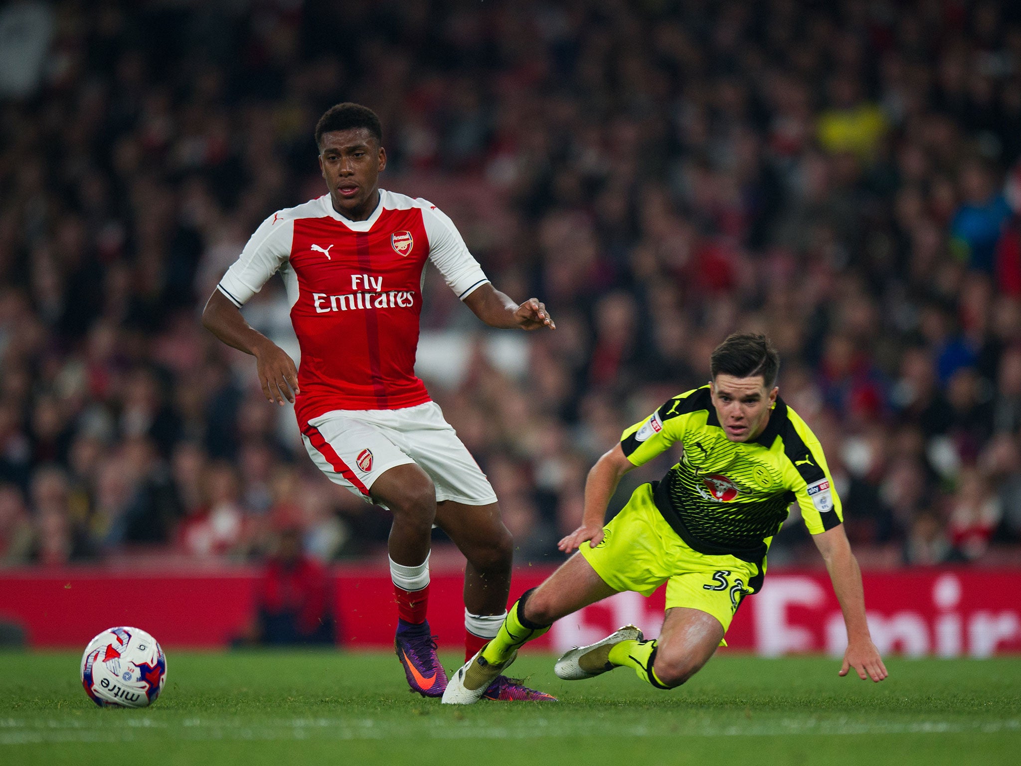 Alex Iwobi just needs to add goals to his game says his manager Arsene Wenger