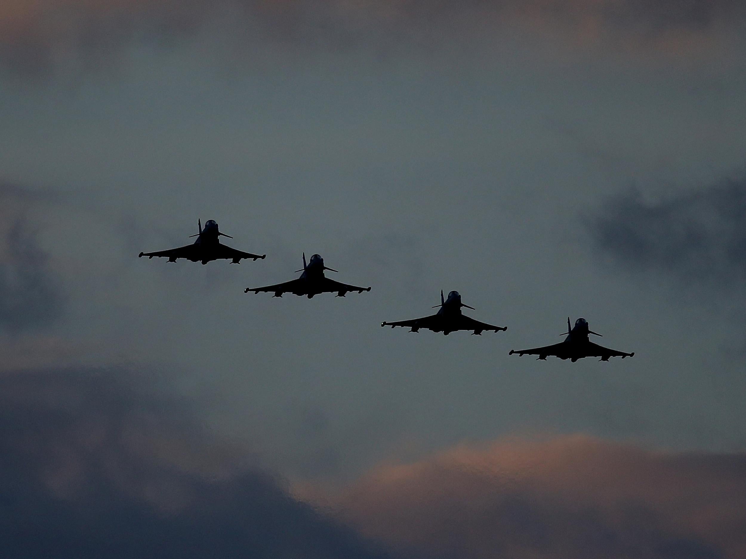 RAF Typhoons will be sent to Romania for up to four months