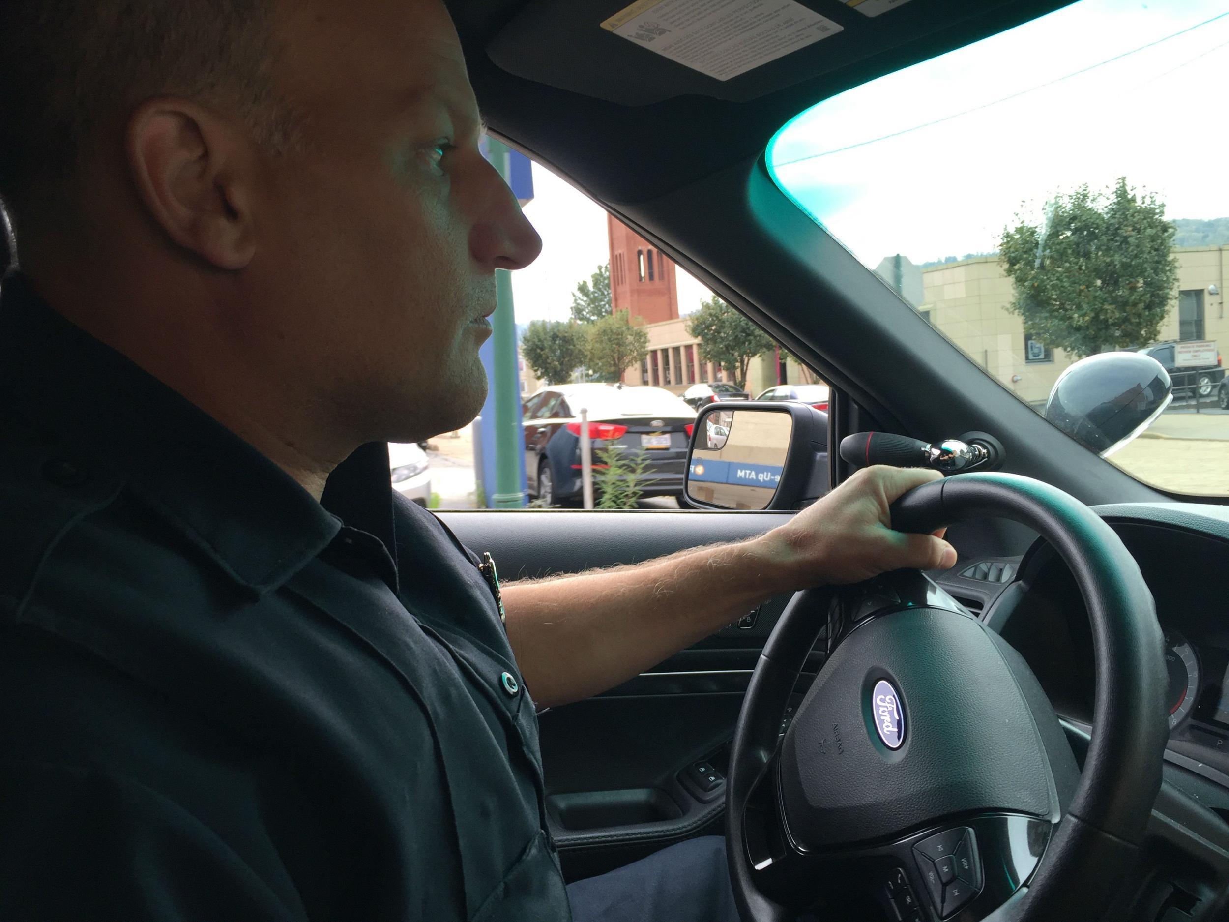 
Officer Fred Flati said he had become a little ‘callous’ after 25 years on the force 