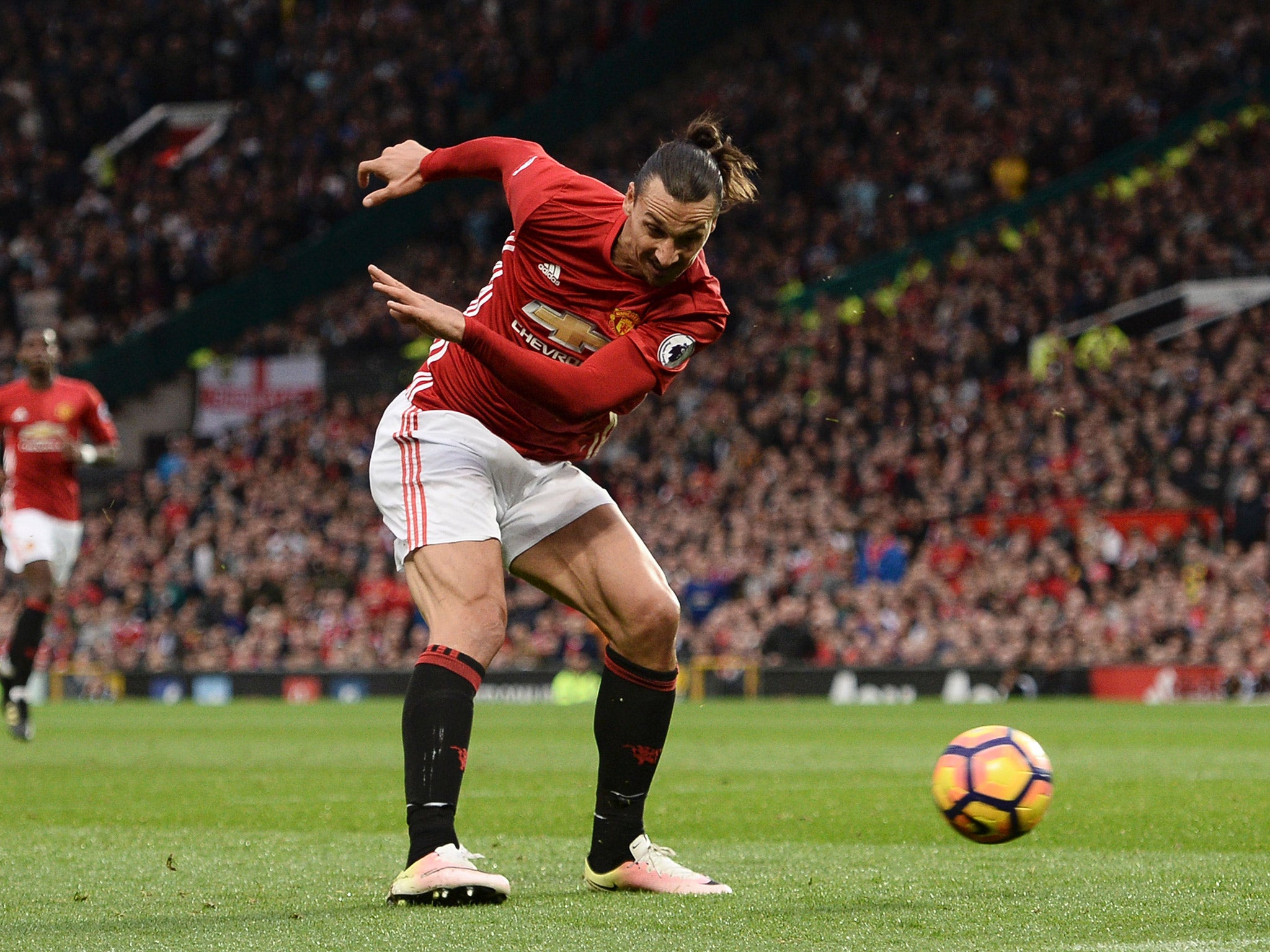 Zlatan Ibrahimovic missed a number of chances to win the game for United