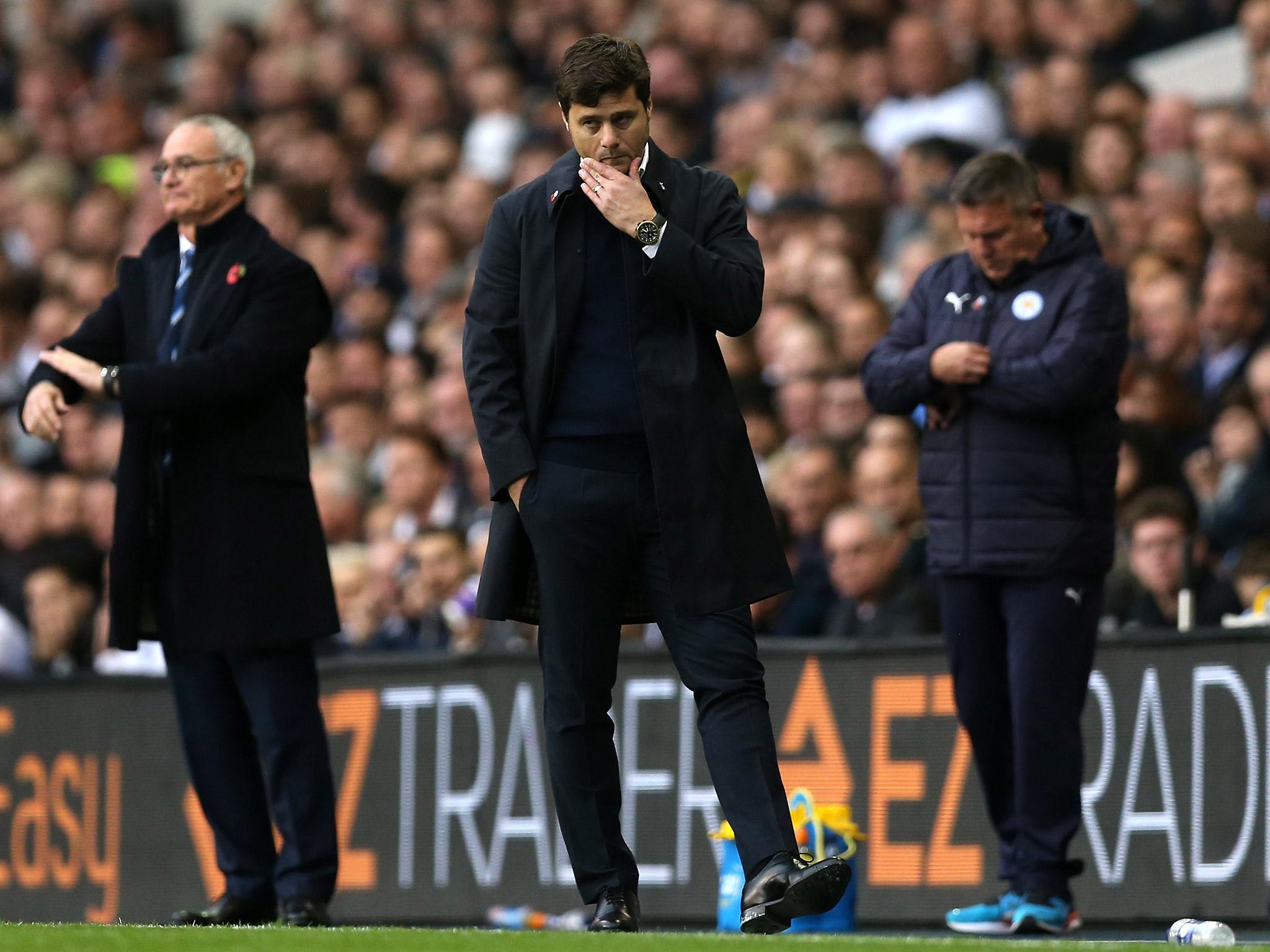 Mauricio Pochettino has watched his side record three consecutive draws