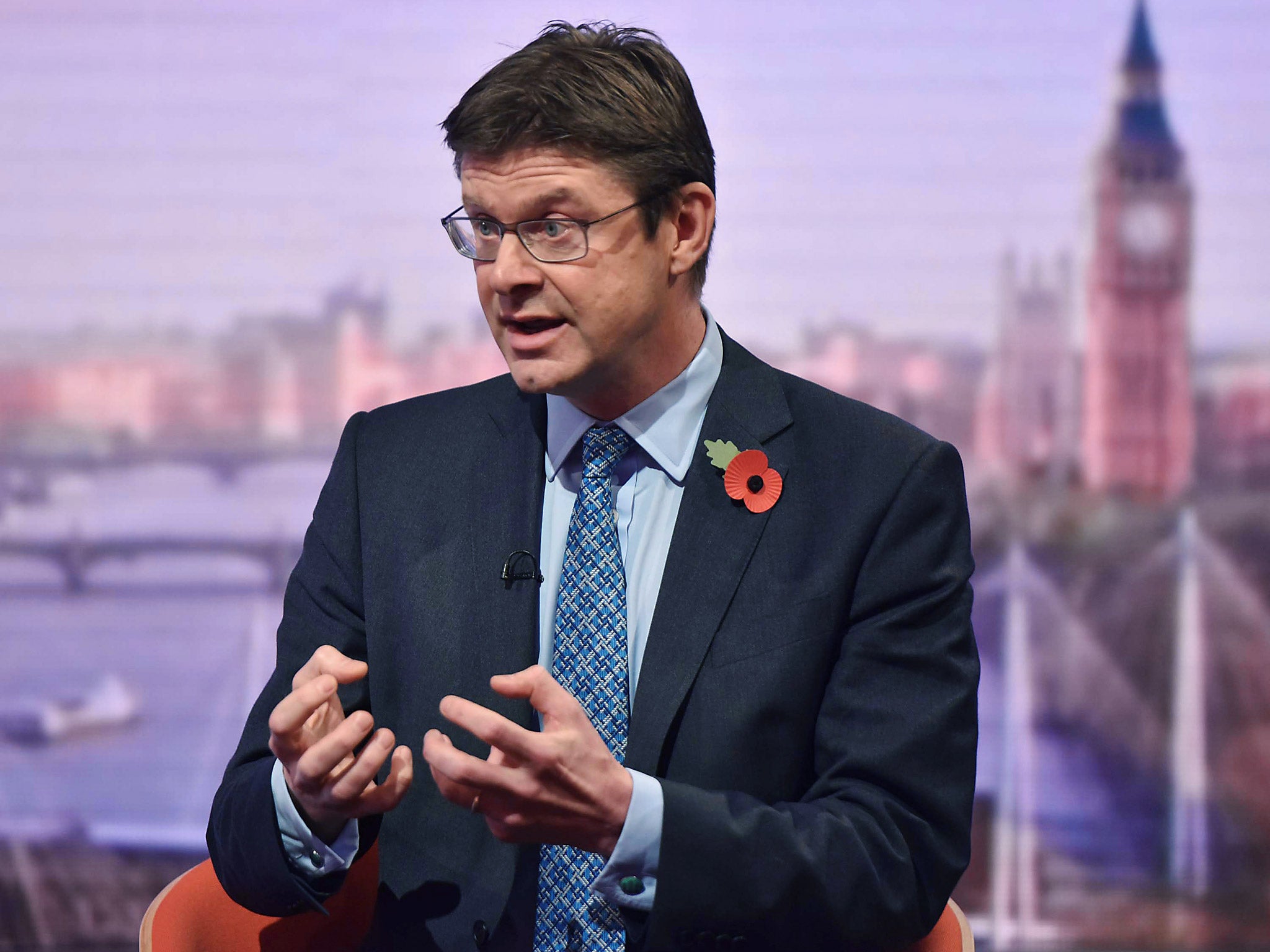 Business Secretary Greg Clark on the BBC's ‘Andrew MarrShow’