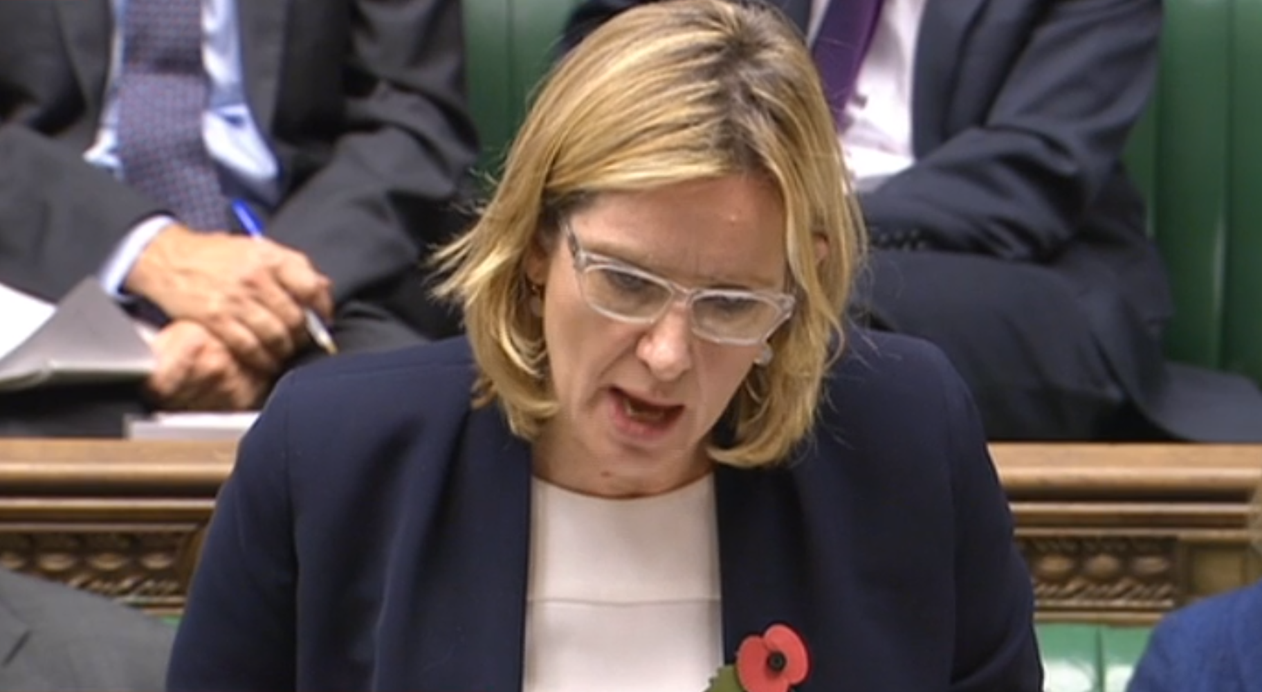 Amber Rudd, the Home Secretary