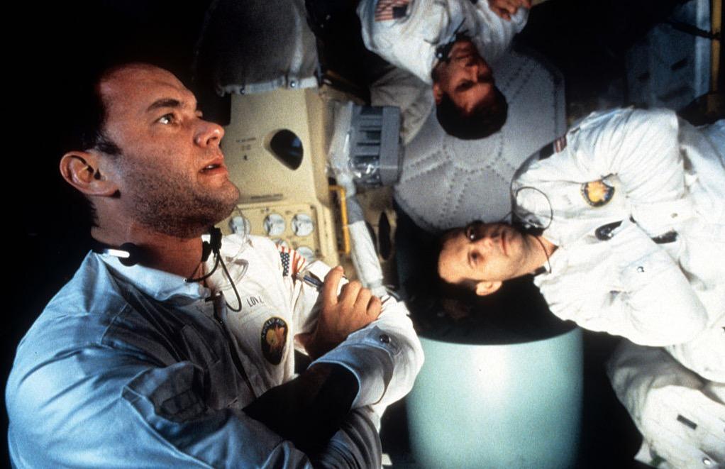 Tom Hanks, Kevin Bacon and Gary Sinise in Ron Howard’s Apollo 13 (1995)