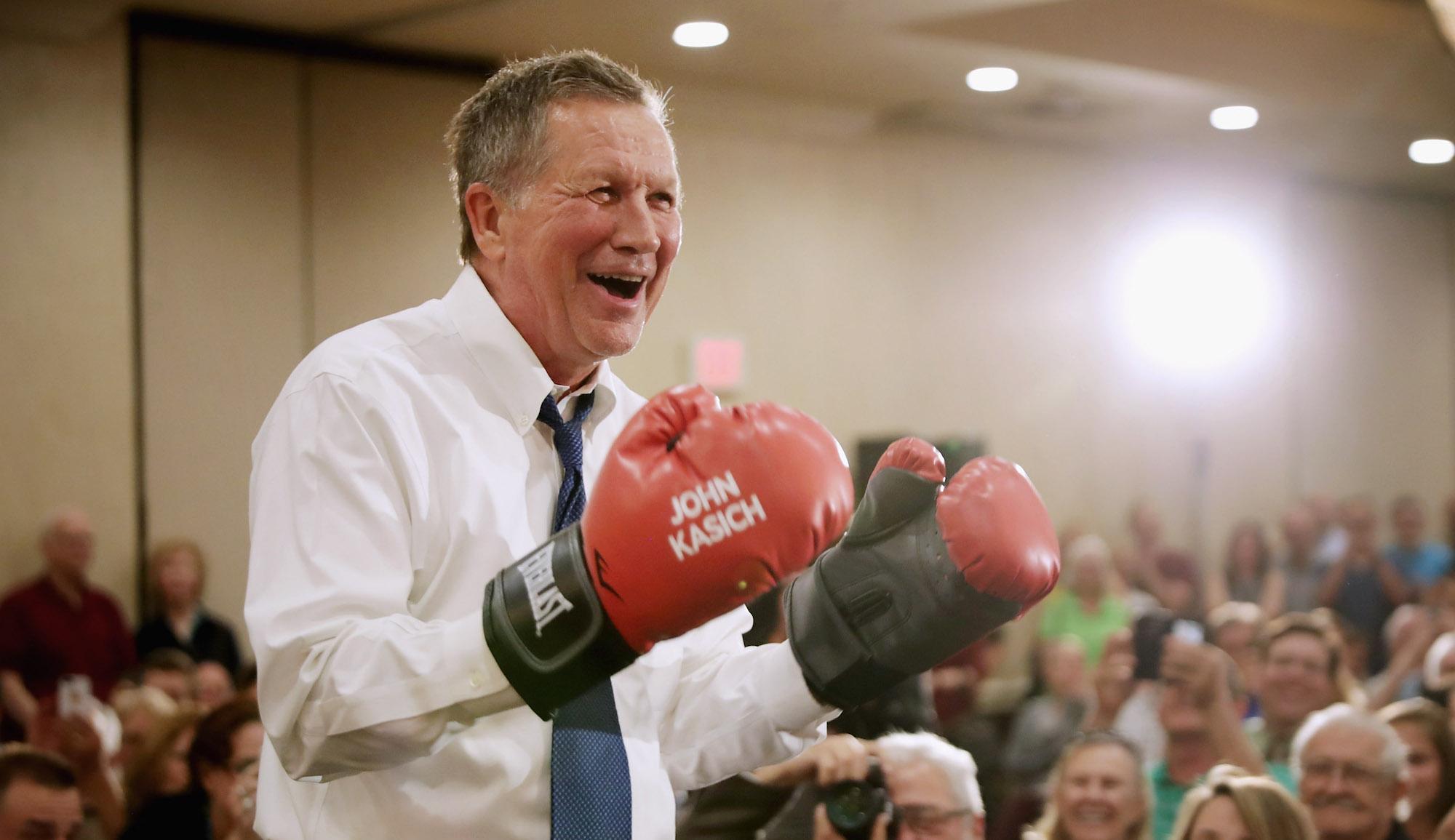 John Kasich in Annapolis, Maryland.