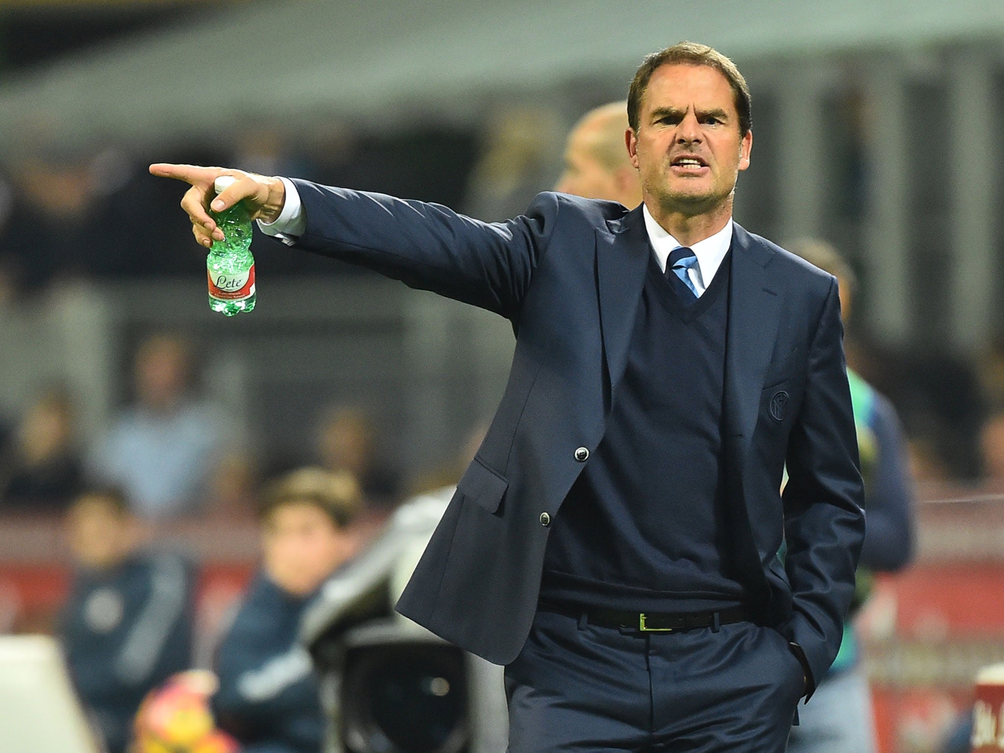 Inter Milan have sacked manager Frank de Boer (Getty )