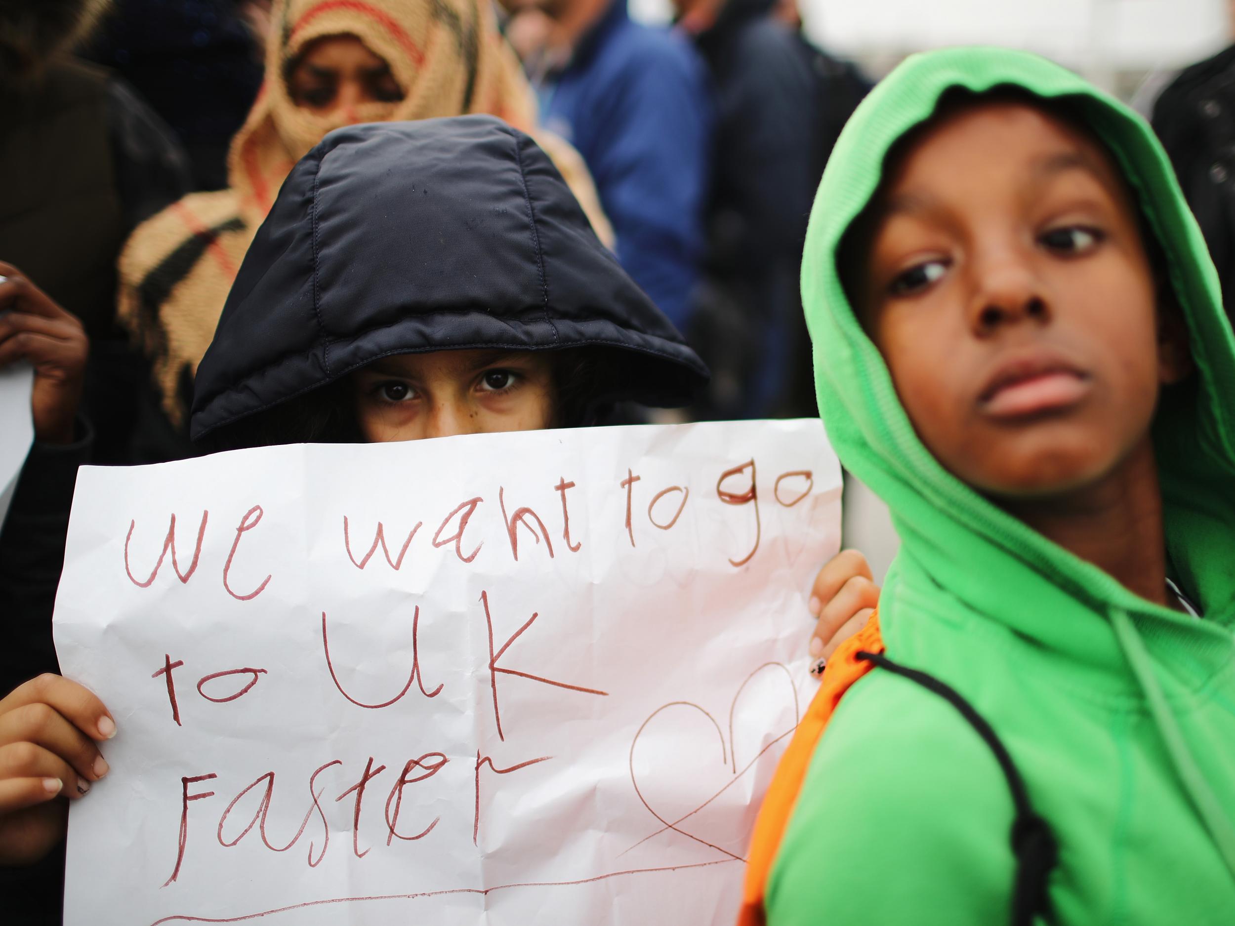 The sudden clearance of the jungle camp at Calais in October is thought to have displaced many children with the right to live in the UK