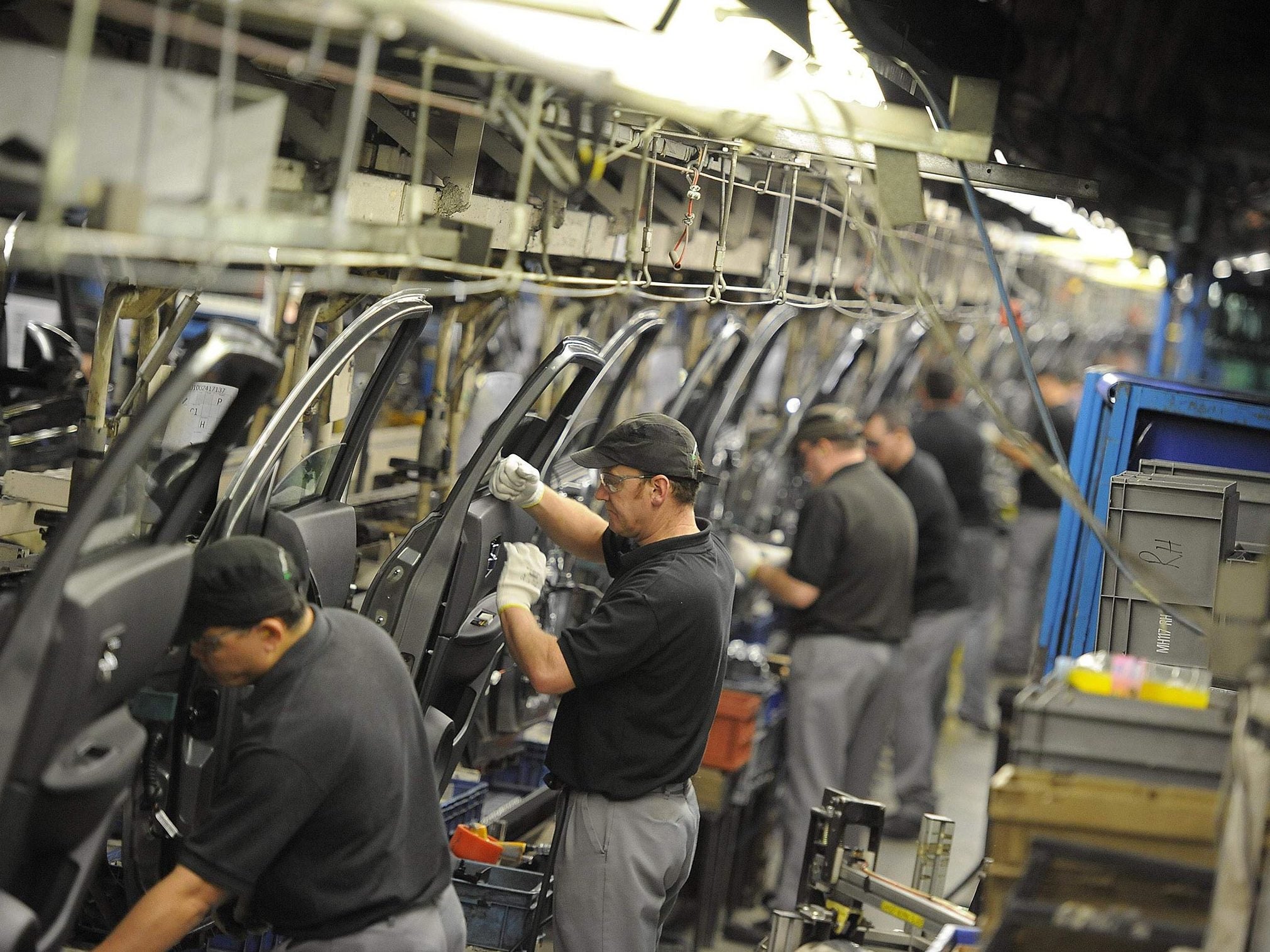 Nissan creates thousands of jobs in Sunderland, but Macron will be courting businesses such as this to move to France after Brexit