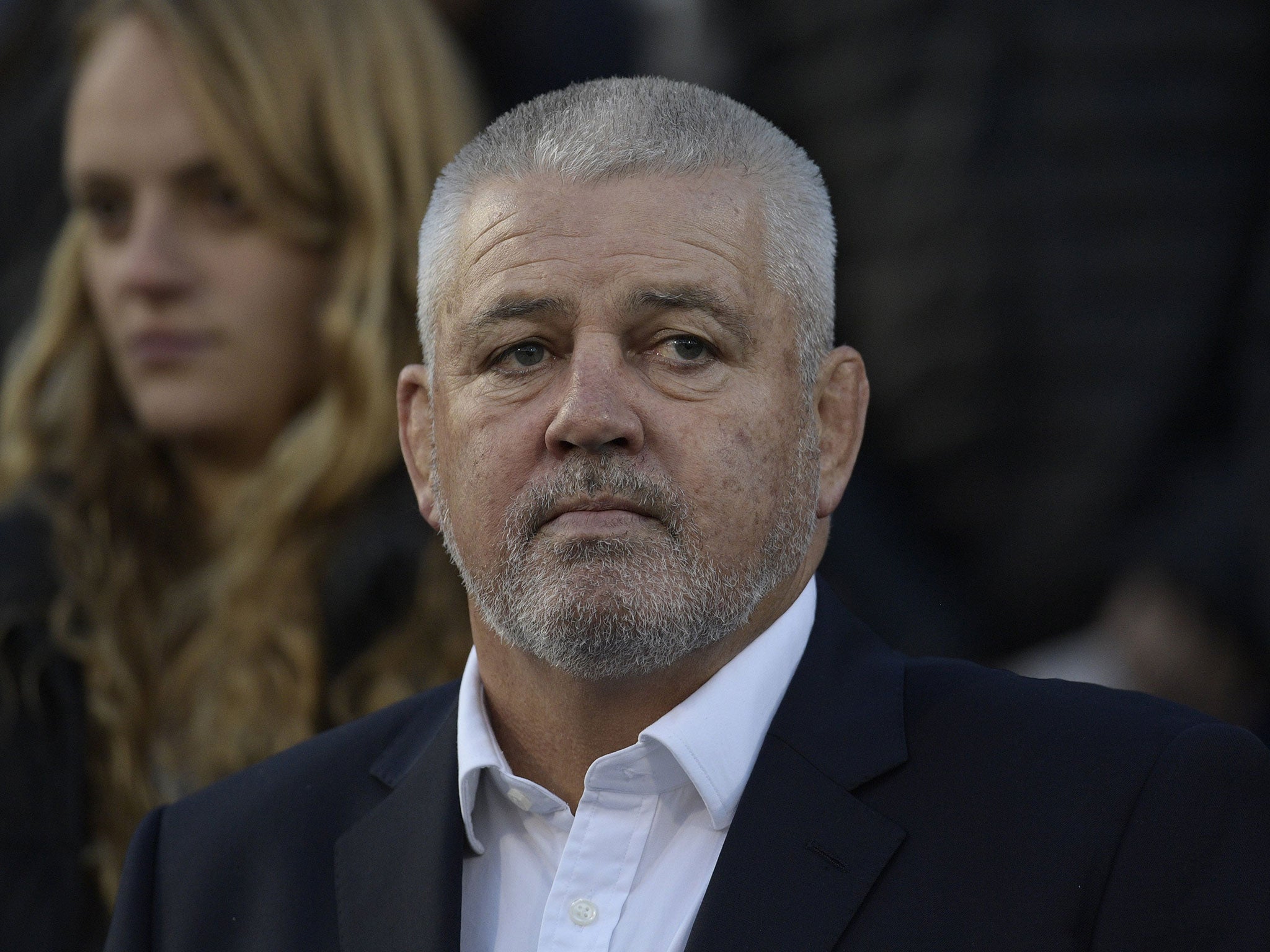 Warren Gatland travelled to Eden Park, New Zealand, to watch the All Blacks play against Australia