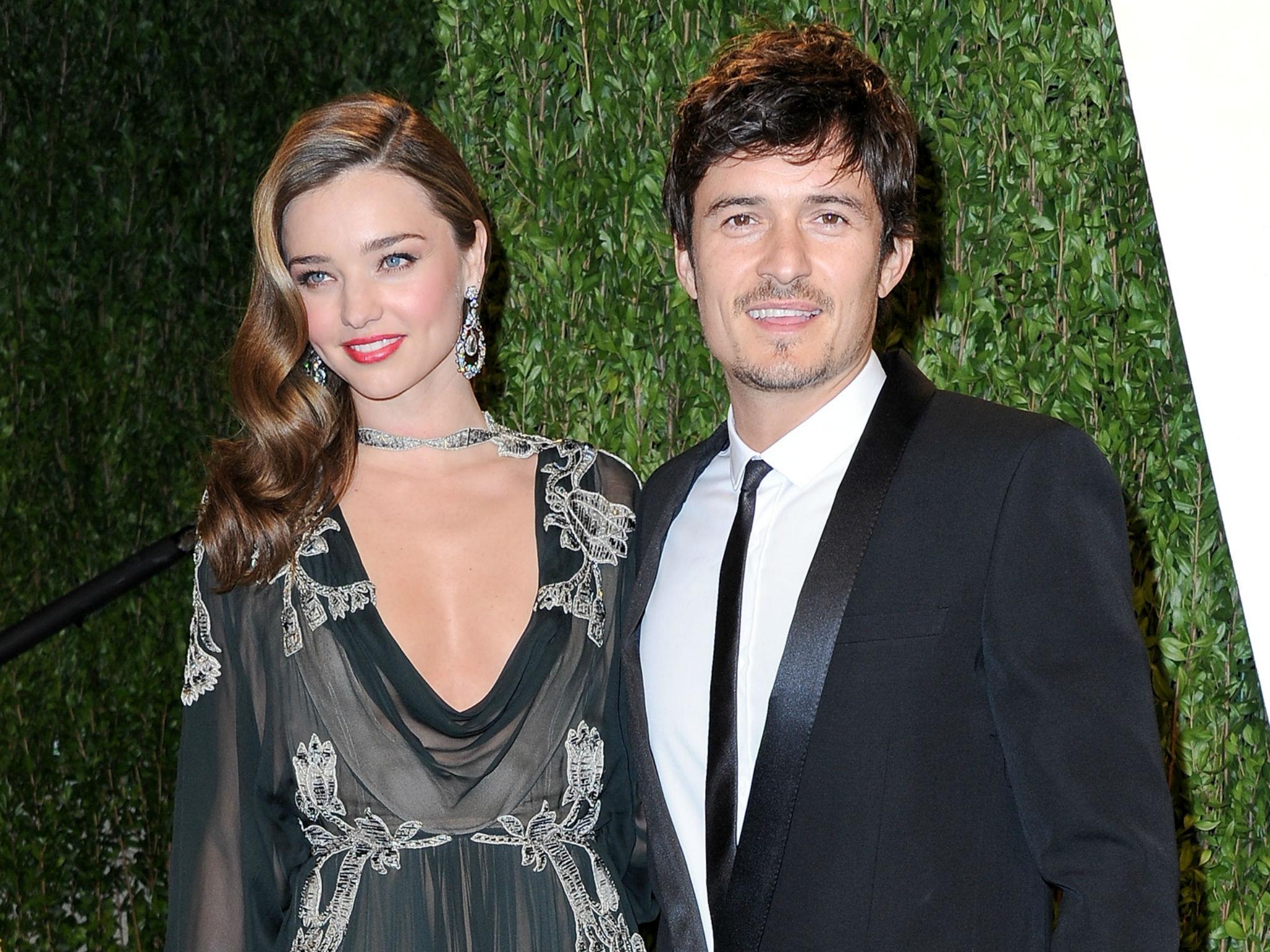 Miranda Kerr and Orlando Bloom in 2013