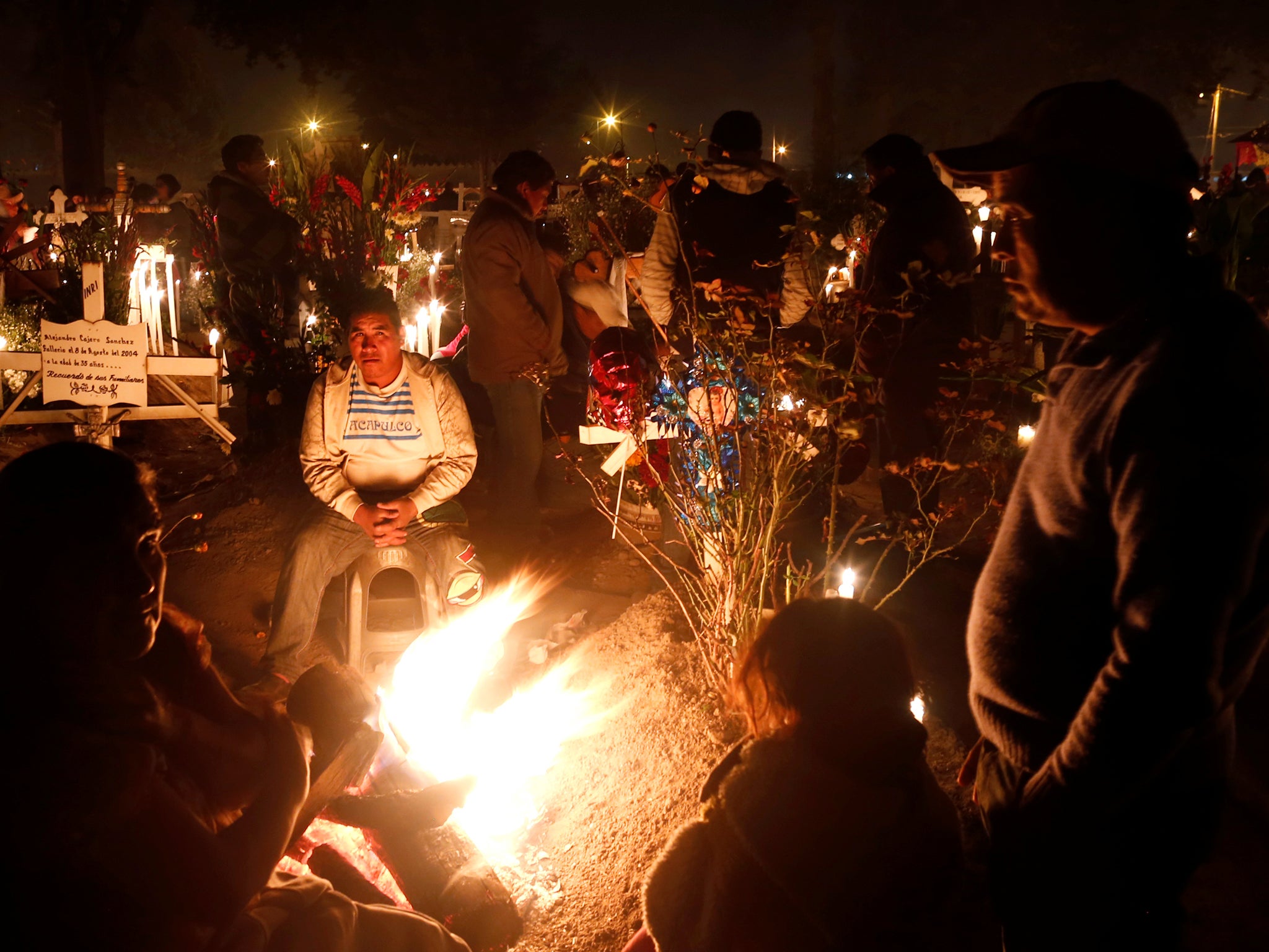 Festival goers are known to often celebrate by visiting the graves of relatives