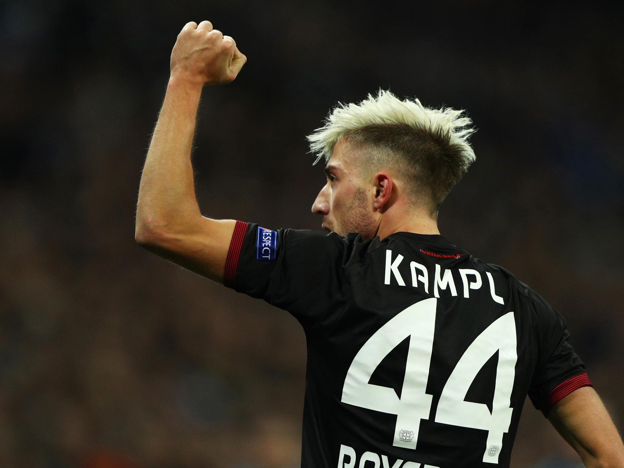 Kampl scored the winner after 65 minutes