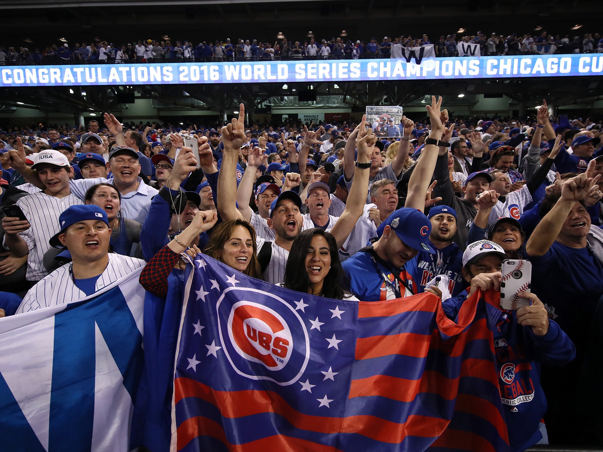 &#13;
It was the Cubs' first World Series win in 108 years &#13;