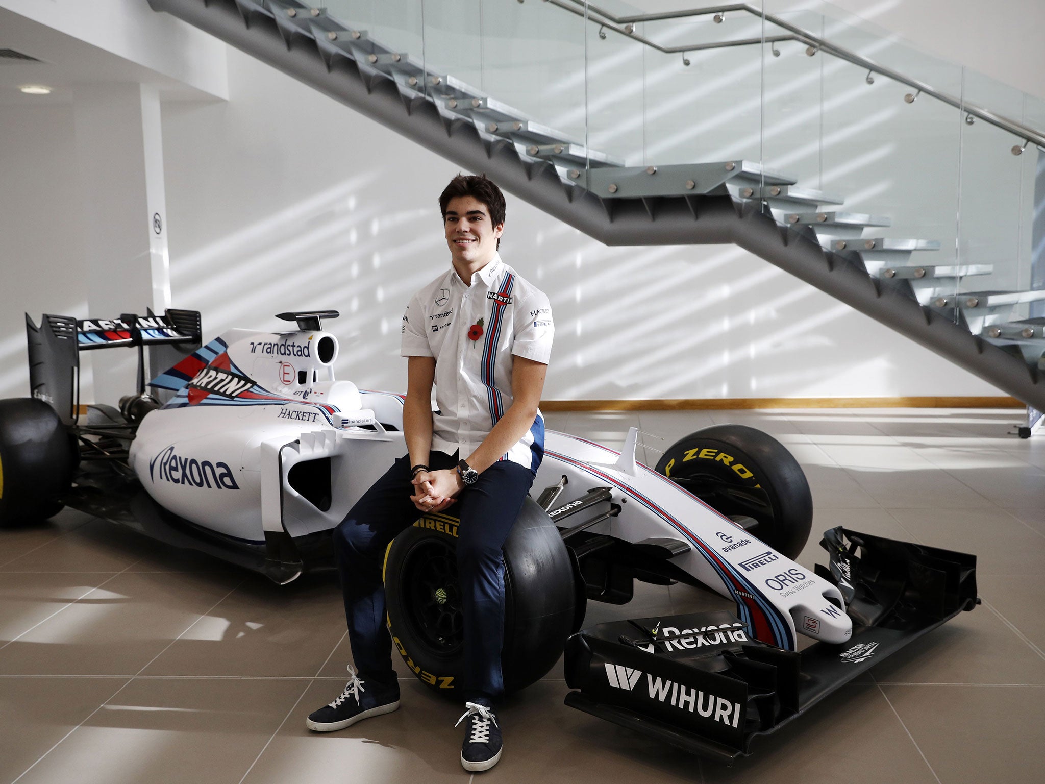 Stroll will replace veteran Felipe Massa in Williams's driver line-up for the 2017 season