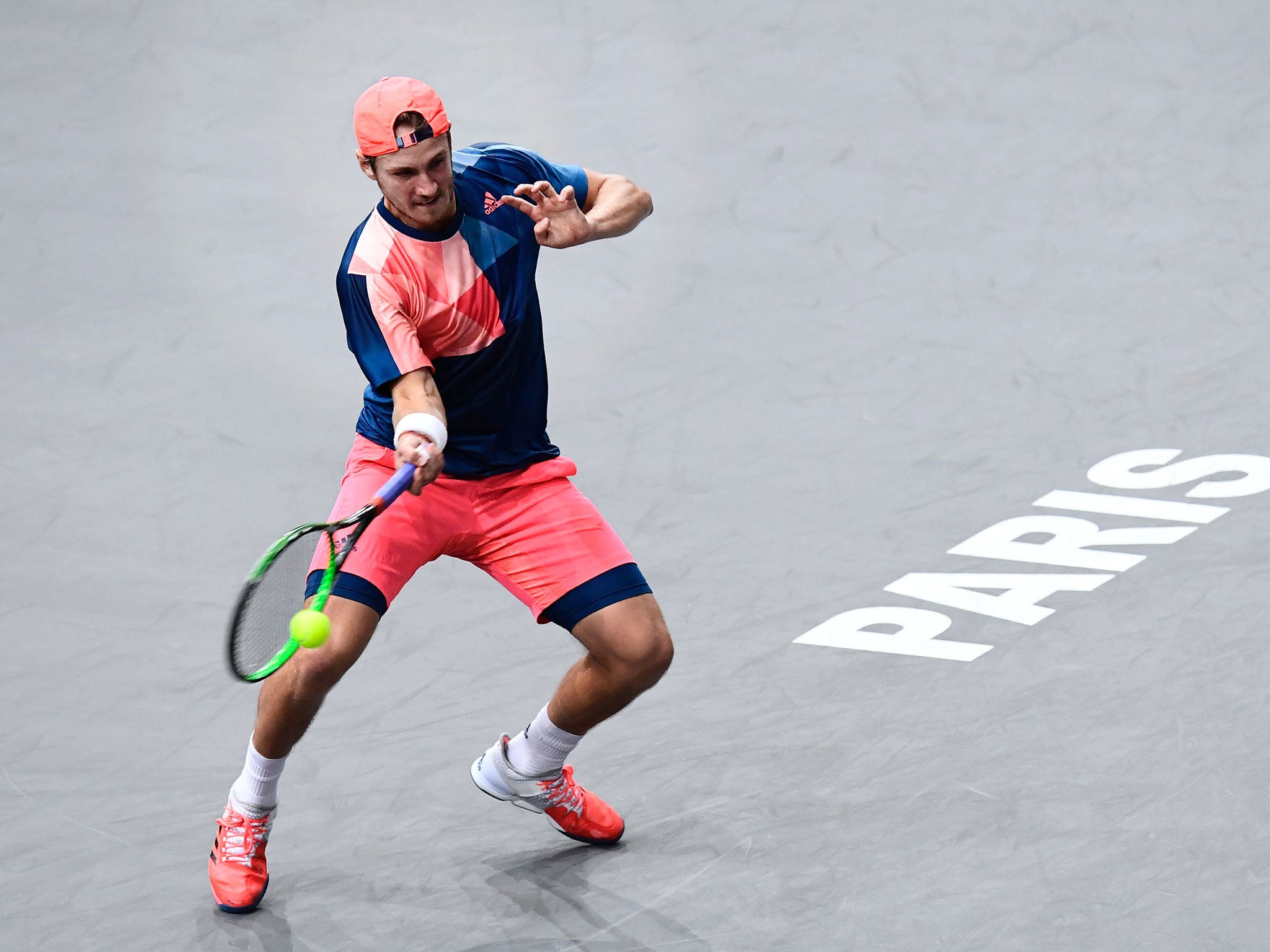 Lucas Pouille was blown away by the Scot