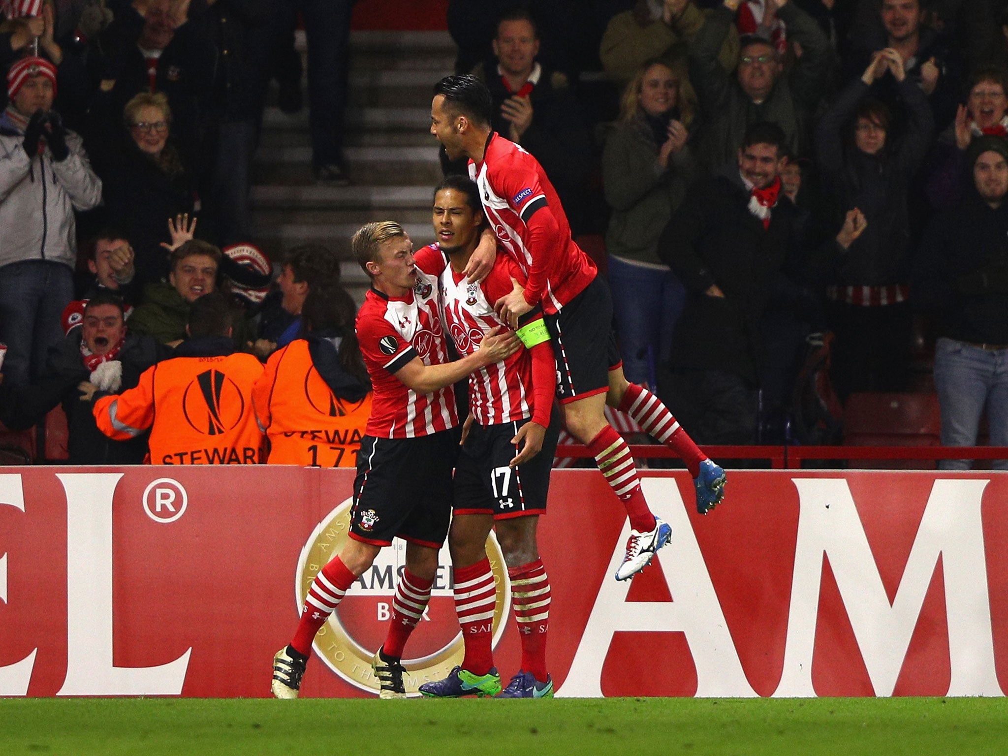 Southampton fought back from 1-0 down to overcome the Italian giants