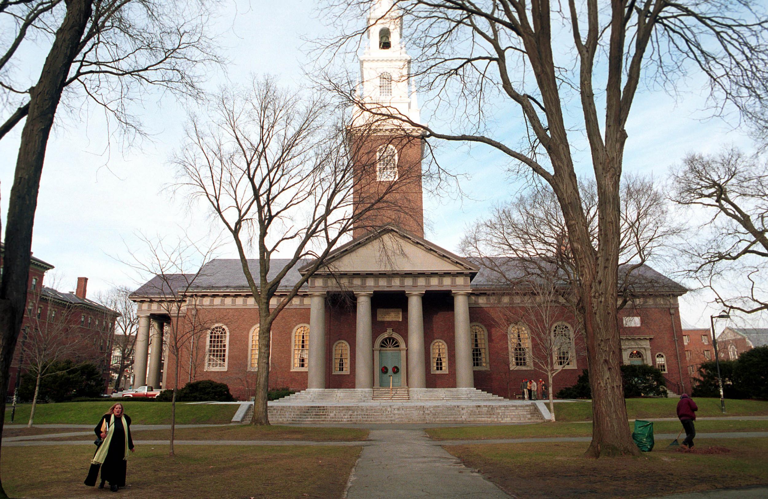 President Drew Faust called the actions 'appalling'