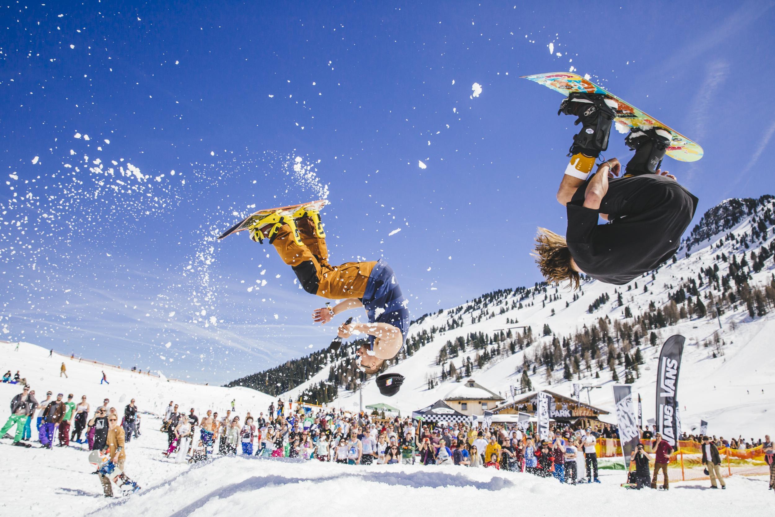 Snowbombing combines music with winter sports