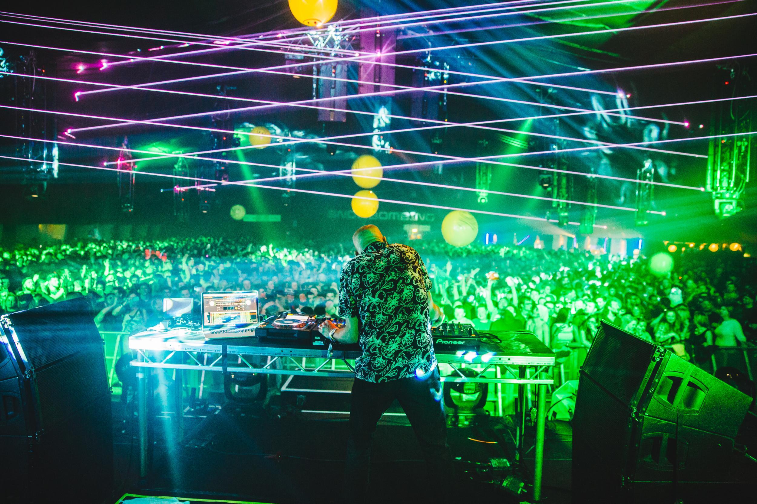 Fat Boy Slim at last year’s Snowbombing festival in Austria