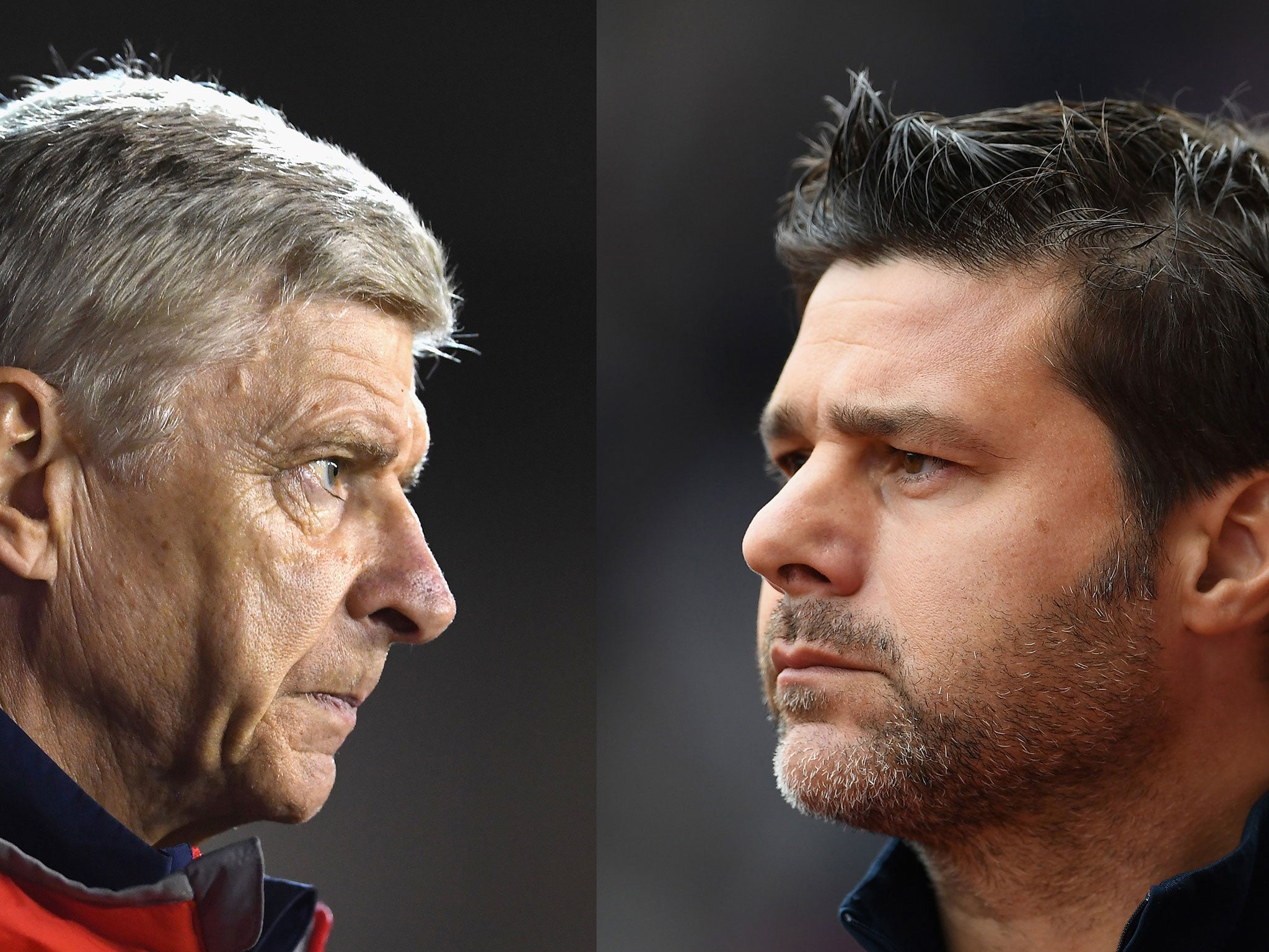 Arsene Wenger and Mauricio Pochettino go head-to-head at the Emirates Stadium